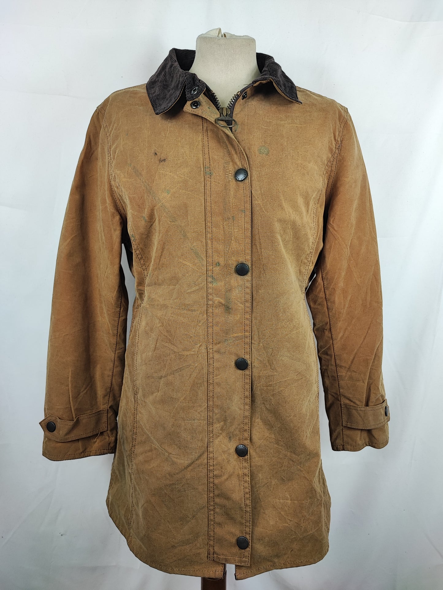 Giacca Barbour Newmarket donna Beige UK10 Small Lady Beige Newmarket jacket Size UK10