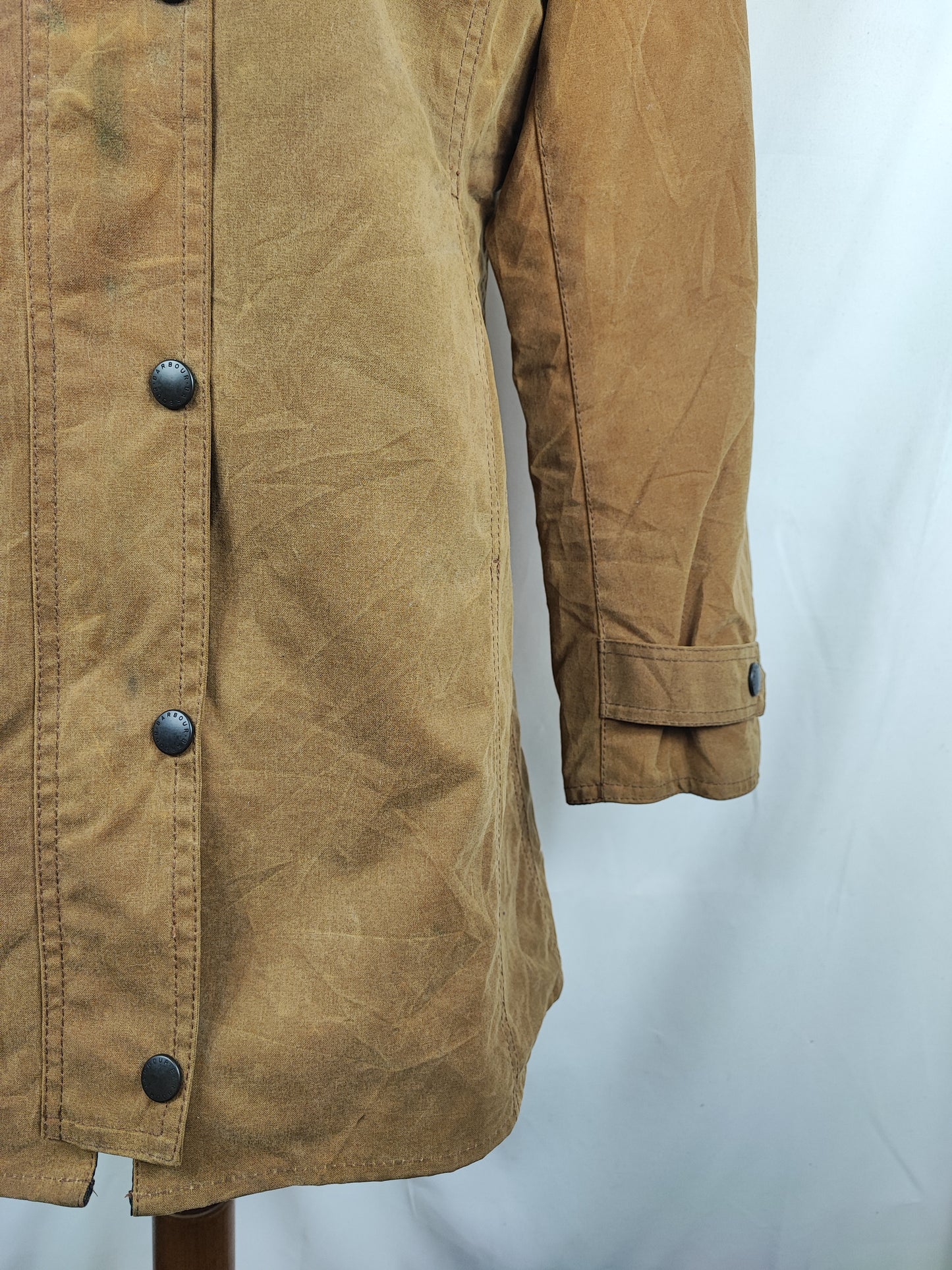 Giacca Barbour Newmarket donna Beige UK10 Small Lady Beige Newmarket jacket Size UK10