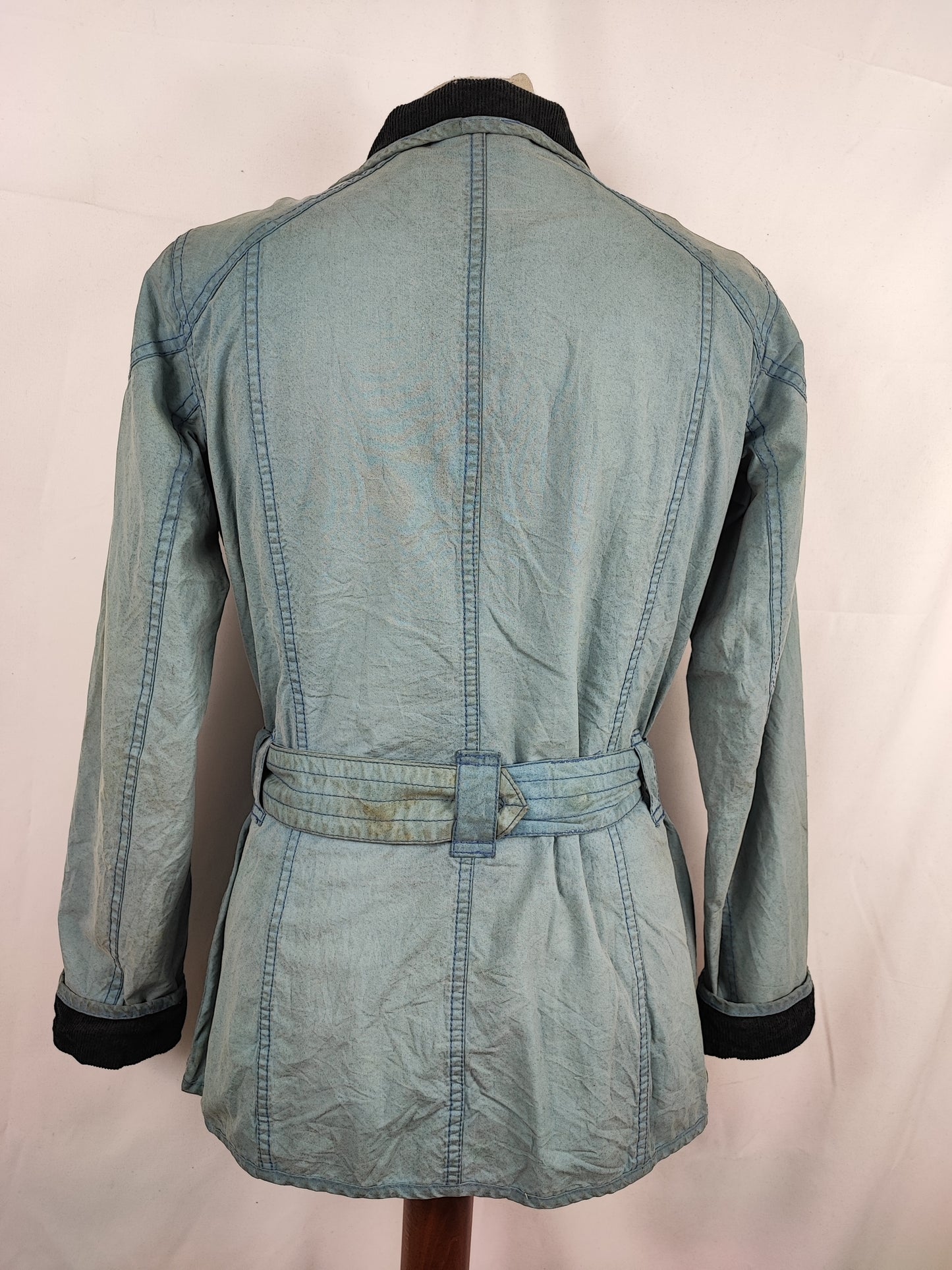 Giacca Barbour International Donna XSMALL UK8 -Lady International Union Jack jacket UK8 Xs