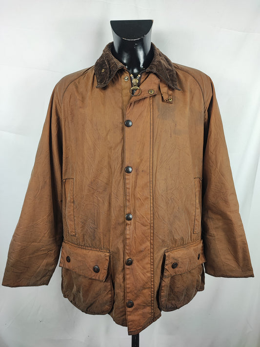 RARA Barbour Beaufort Beige A1600 Duck Unlimited Edition Beige Jacket C44/112 cm Size L/XL