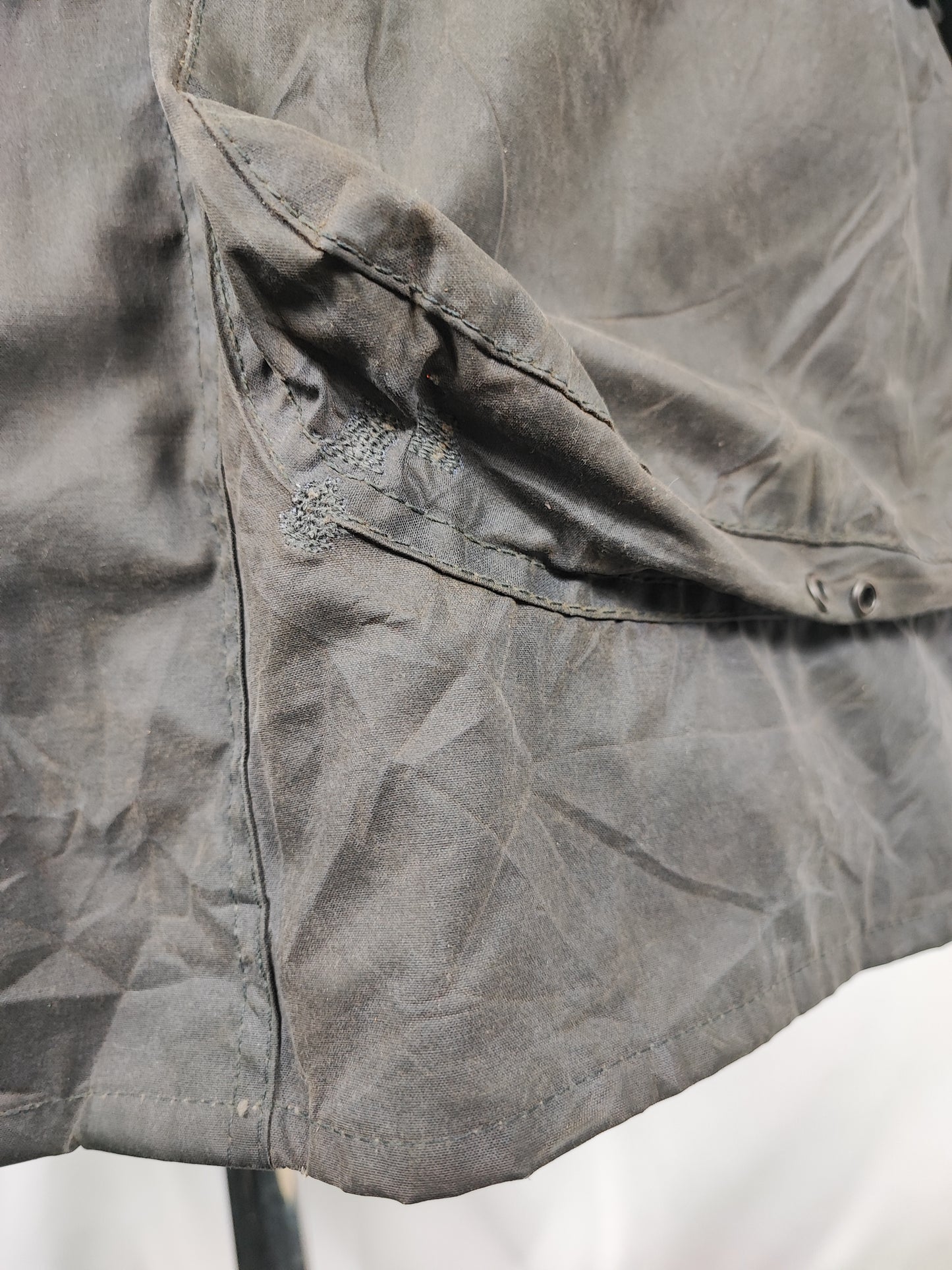 Barbour Vintage Border Blu cotone Cerato C40/102cm Man Vintage Navy Border Coat size Medium