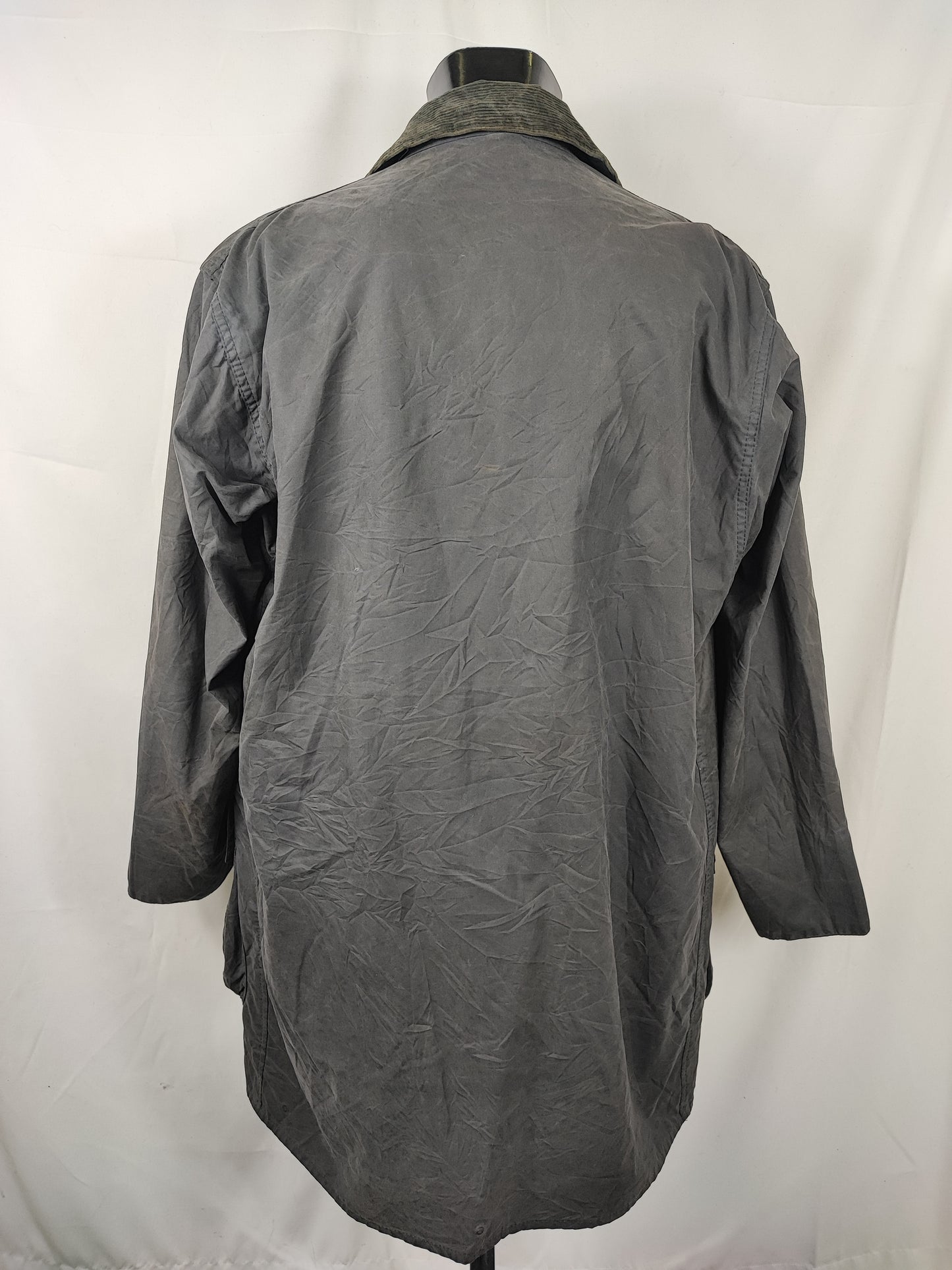 Barbour Vintage Border Blu cotone Cerato C40/102cm Man Vintage Navy Border Coat size Medium