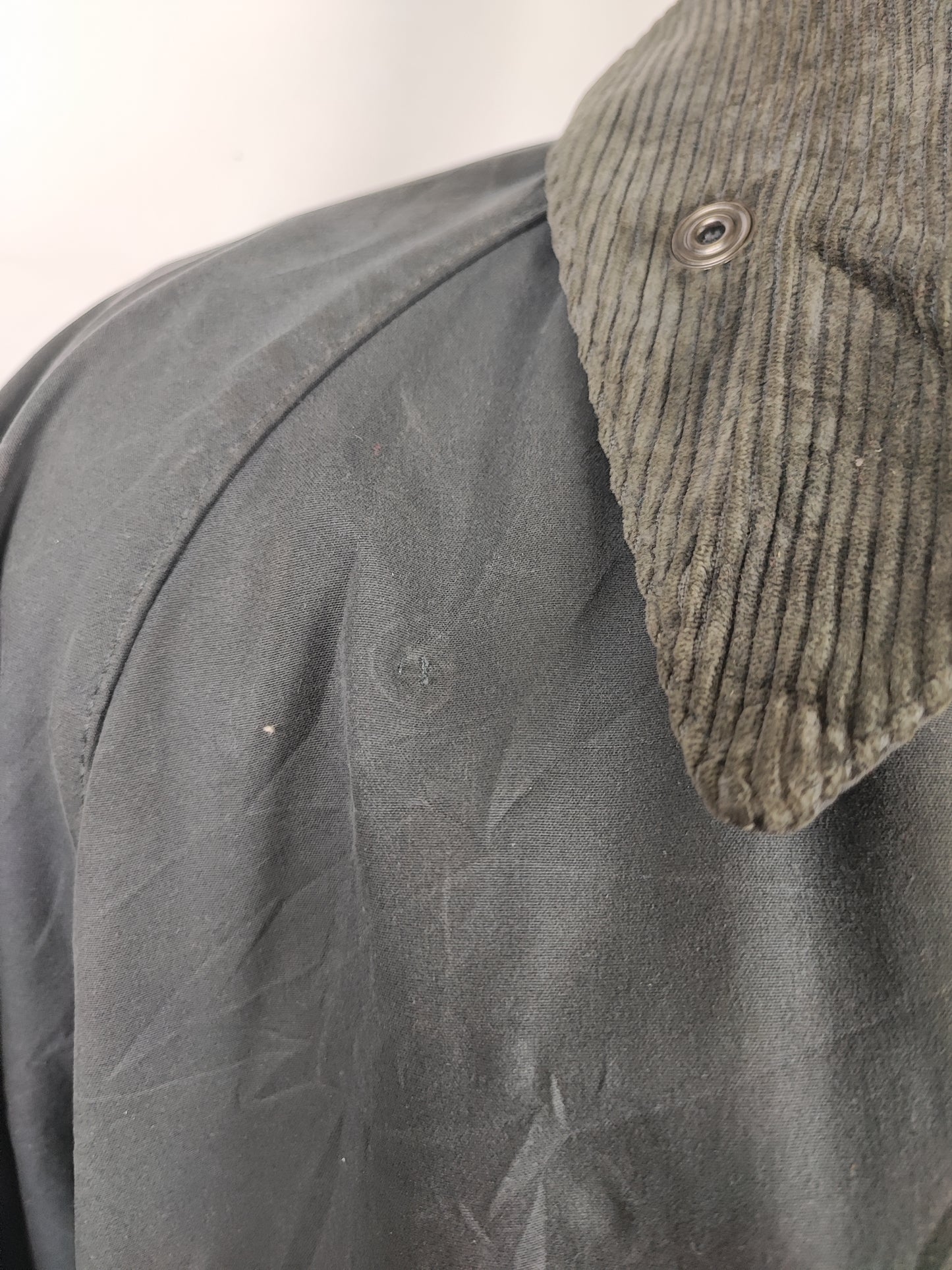 Barbour Giacca Beaufort blu C48/122cm - Navy Beaufort Waxed jacket c48 size XL comoda