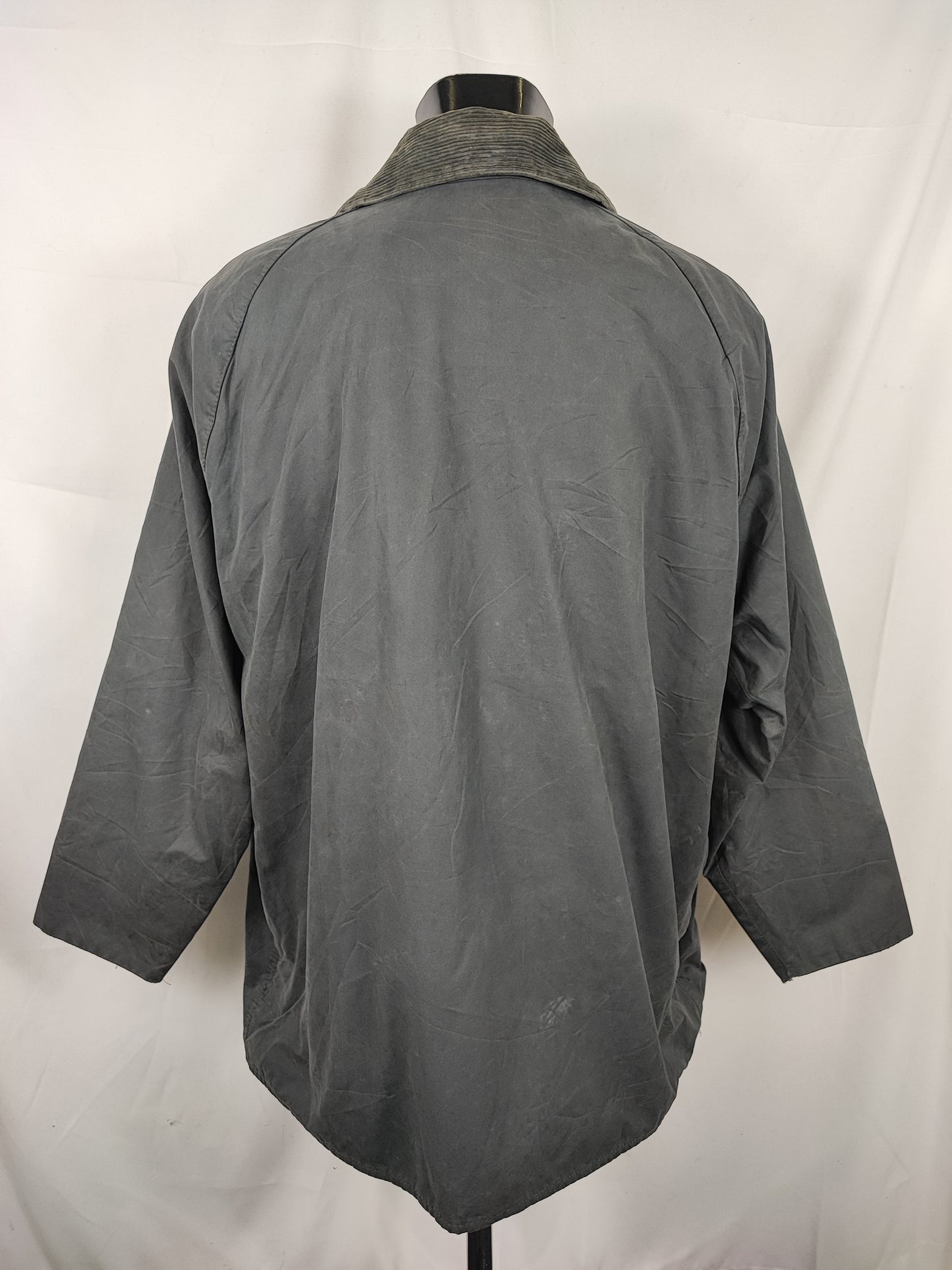 Barbour Giacca Beaufort blu C48/122cm - Navy Beaufort Waxed jacket c48 size XL comoda