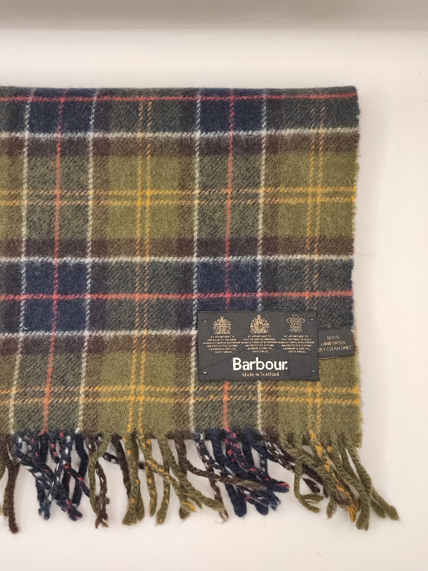 Sciarpa Barbour in lana