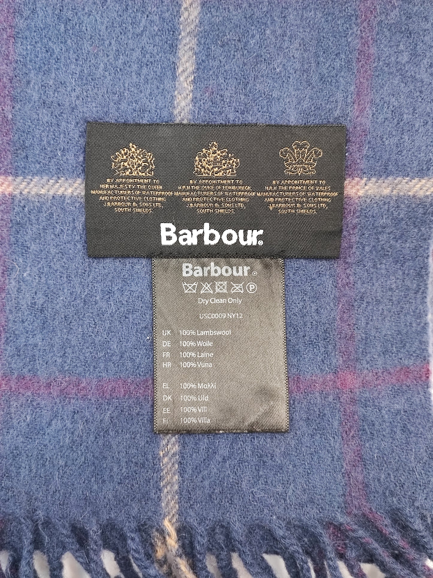 Sciarpa Barbour in lana