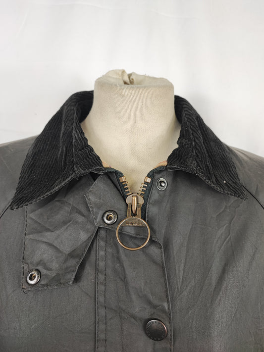 Giacca Barbour Winter Bedale donna nero Taglia Medium uk12 Lady Black Winter Bedale size 12