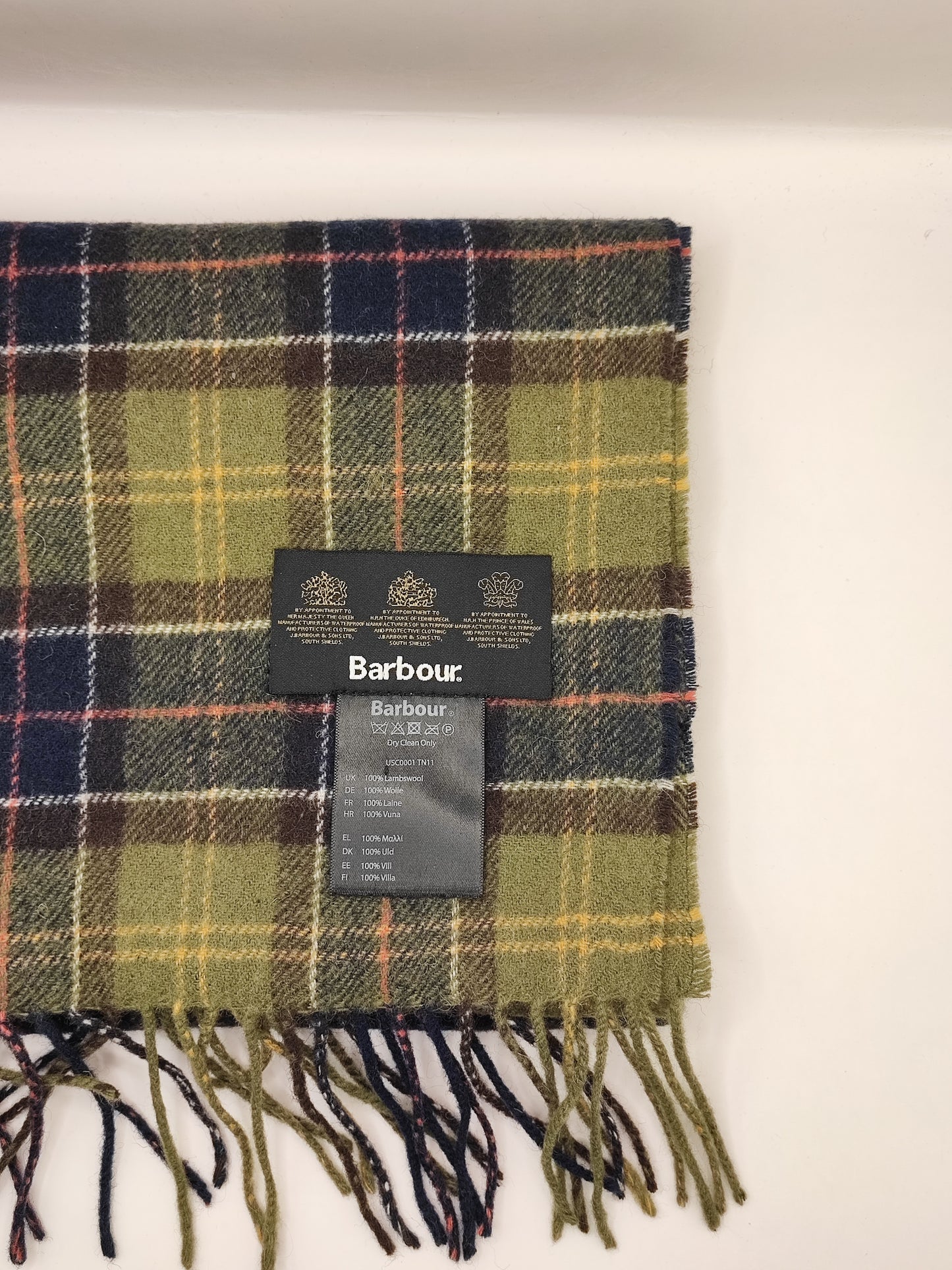 Sciarpa Barbour in lana