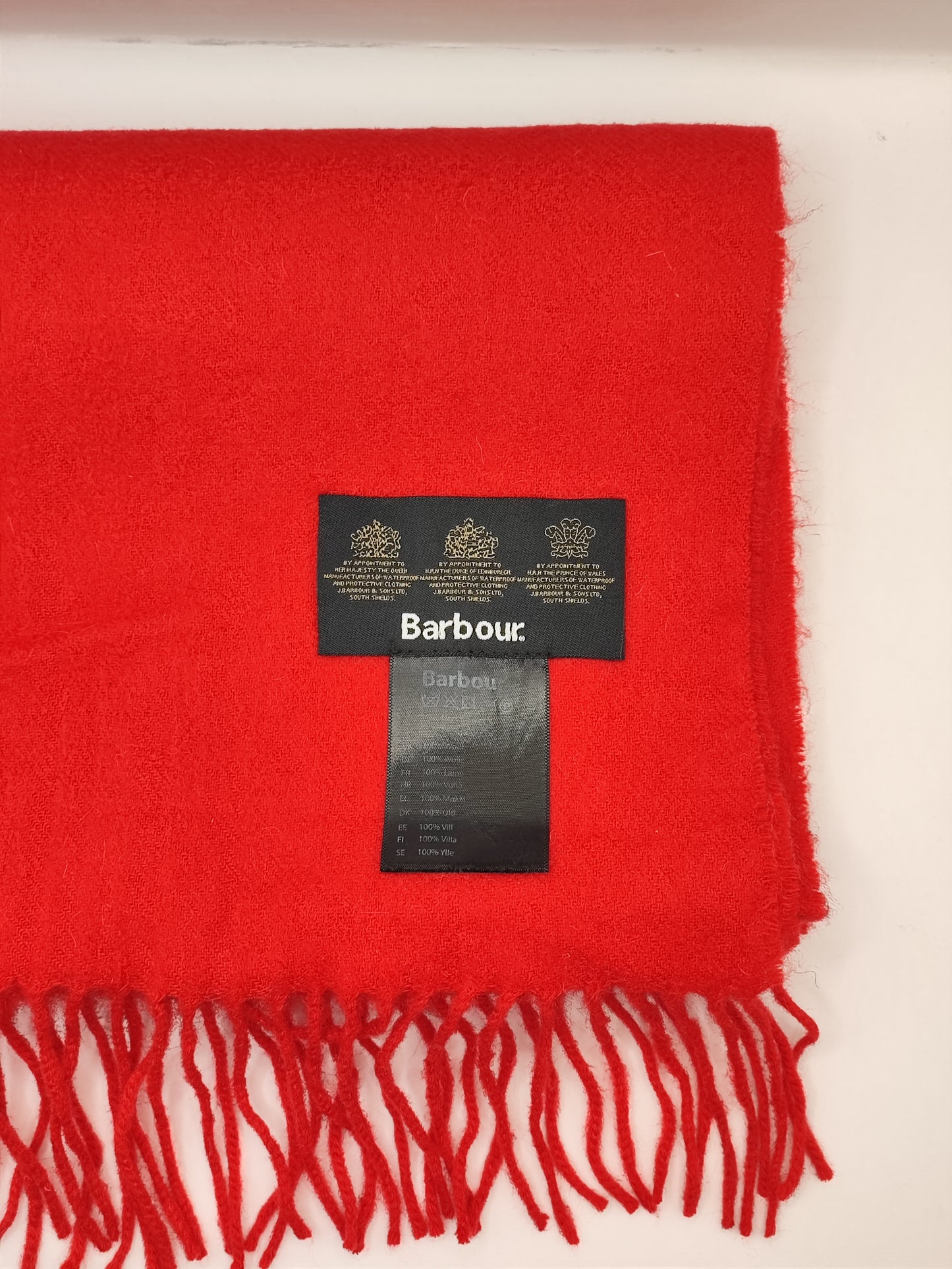 Sciarpa Barbour in lana