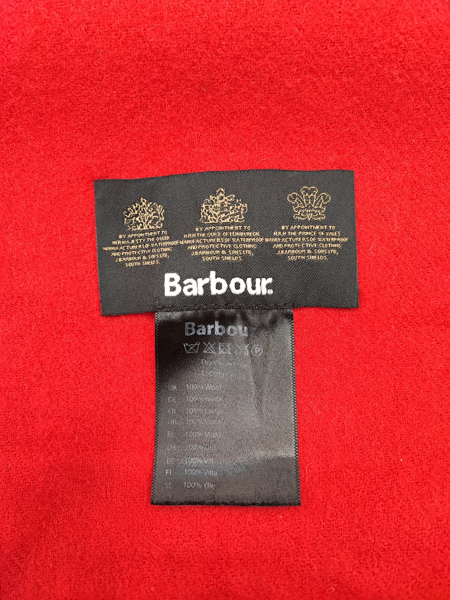 Sciarpa Barbour in lana