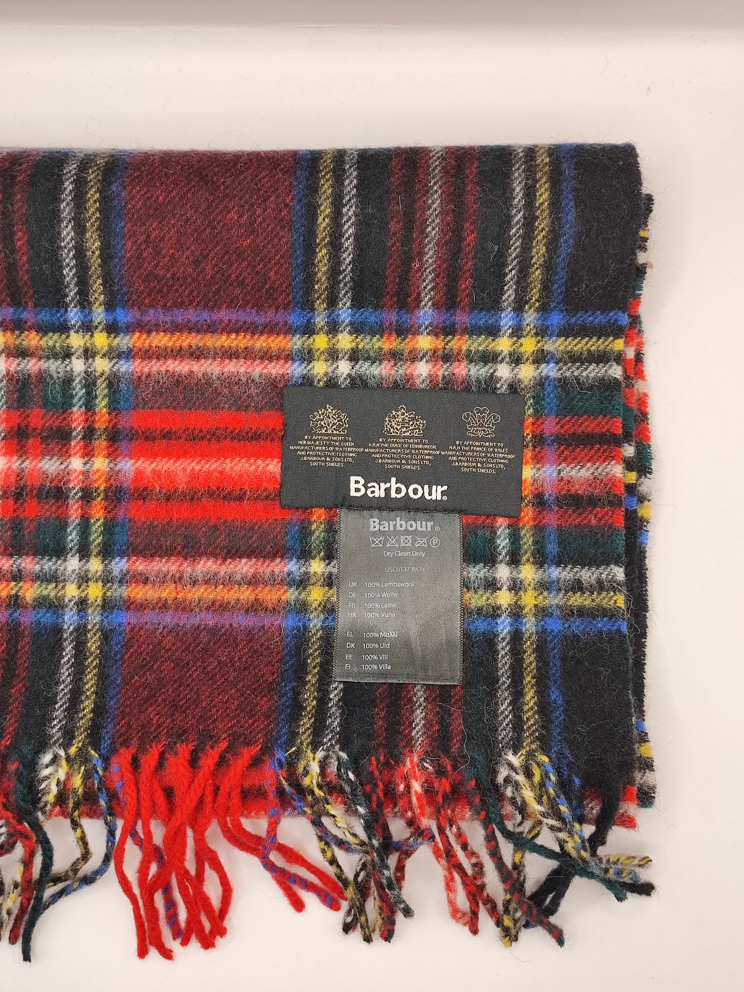 Sciarpa Barbour in lana