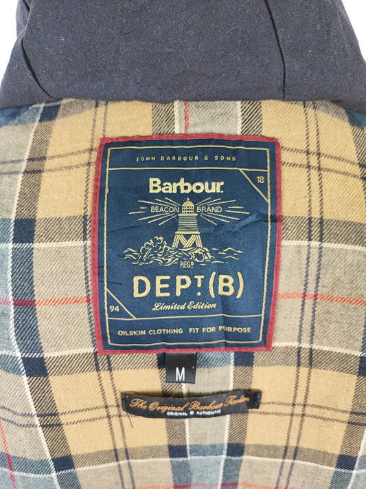 Giacca Barbour Dept B Summer Parka Blu Medium-Navy Dept B summer parka waxed Size M