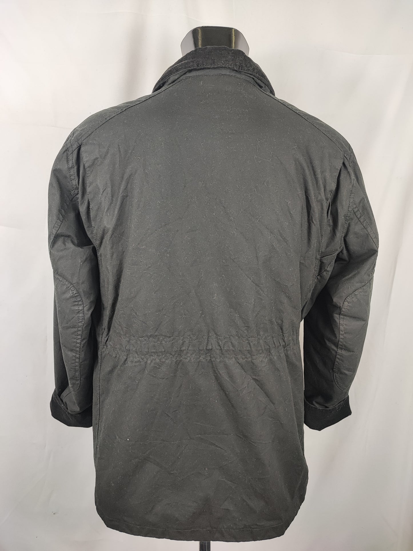 Barbour Giacca uomo nera Medium Sapper Jacket Black Waxed Sapper Jacket Size M