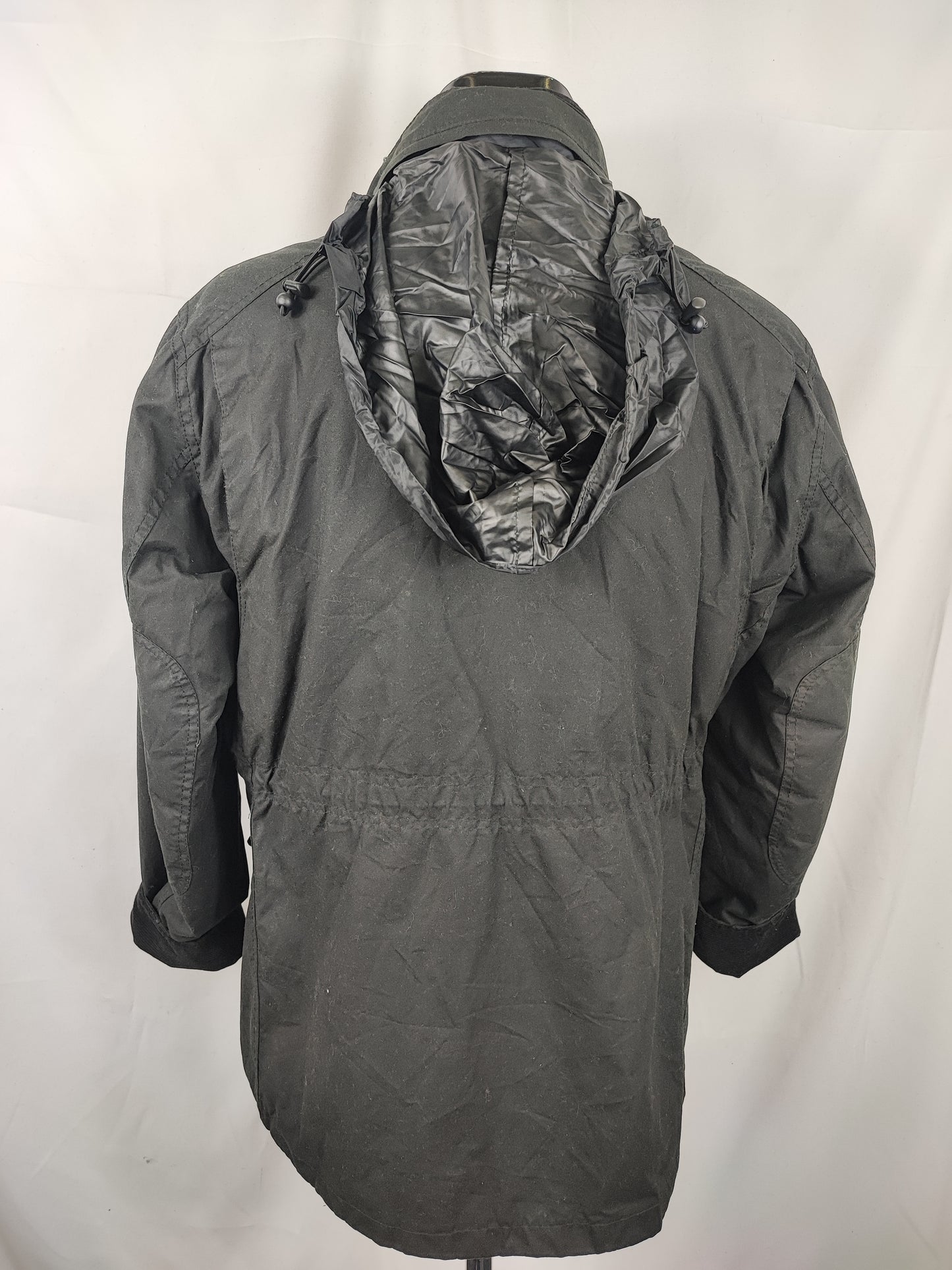 Barbour Giacca uomo nera Medium Sapper Jacket Black Waxed Sapper Jacket Size M