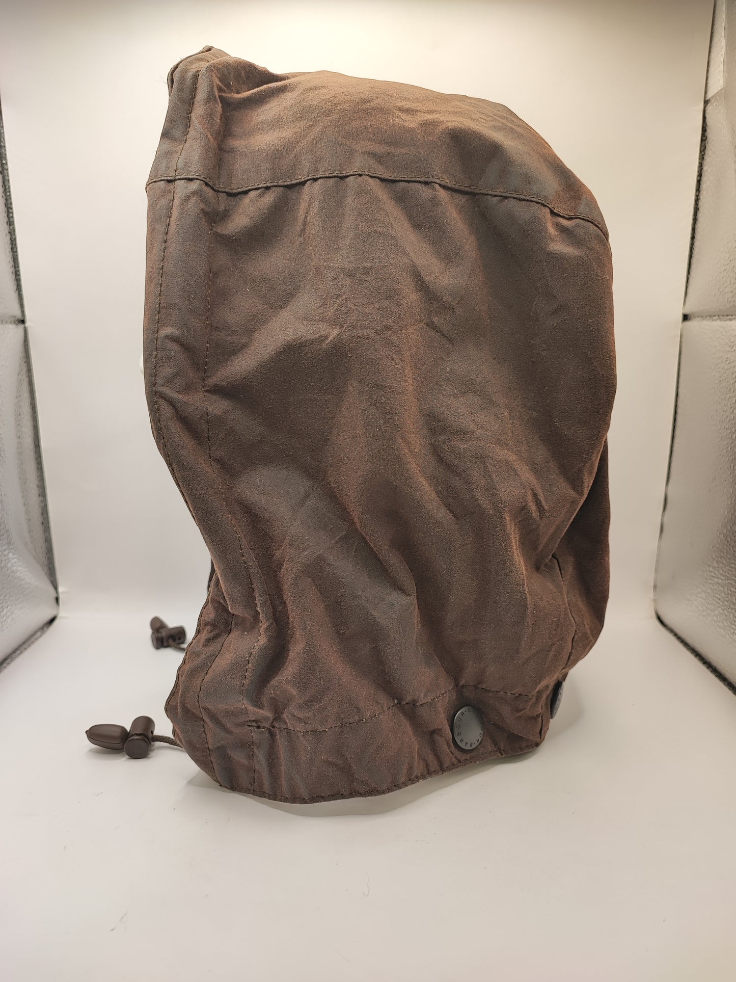 Cappuccio Barbour marrone recente  - Brown Waxed hood One size