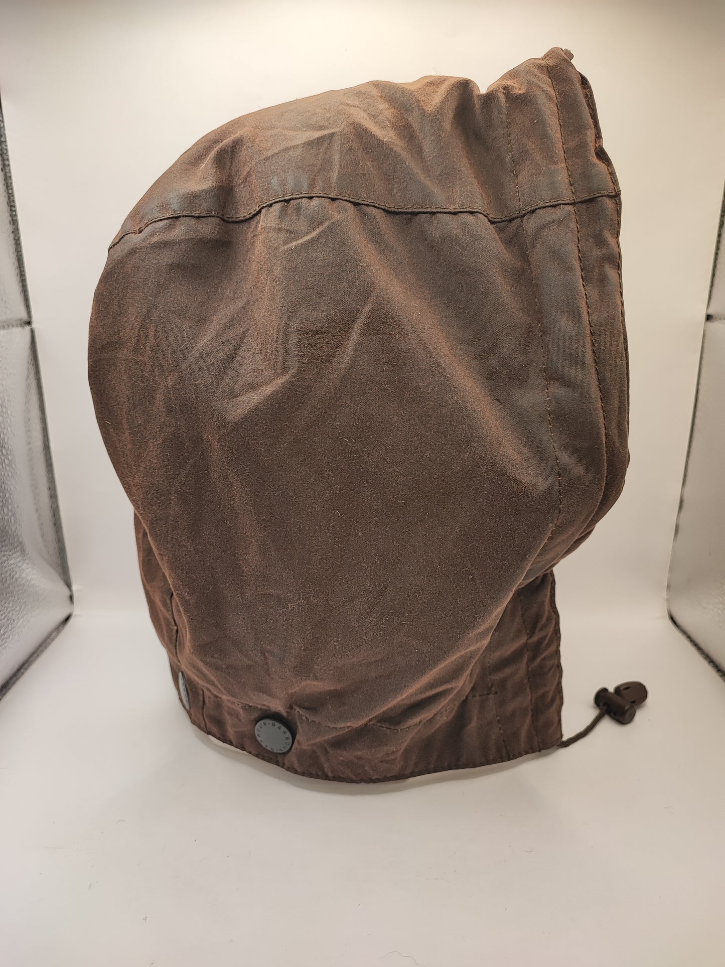 Cappuccio Barbour marrone recente  - Brown Waxed hood One size