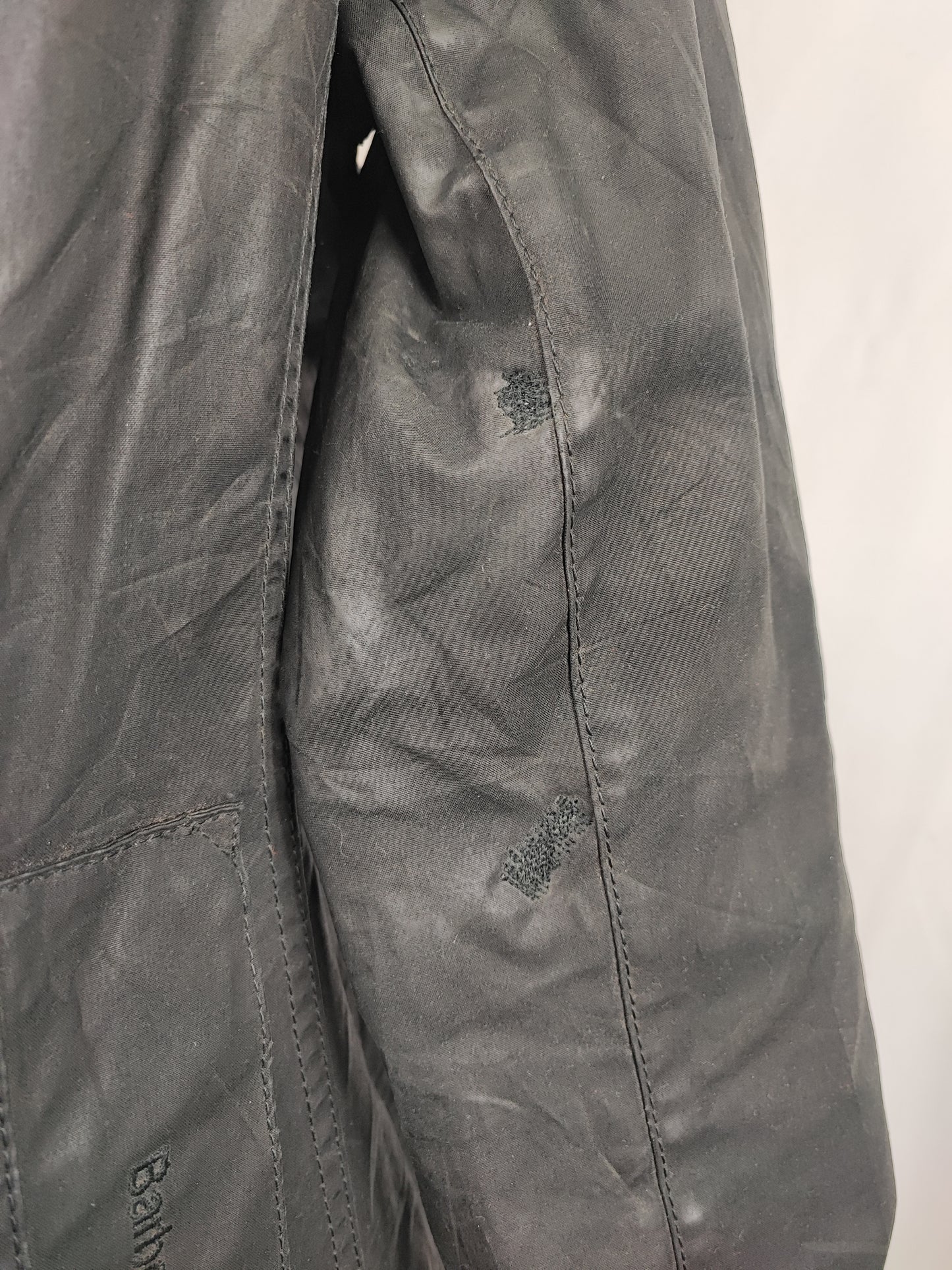 Giacca Barbour Belsay donna nero Uk12 tg. 42 ita Black Waxed Belsay Coat size UK12 size M