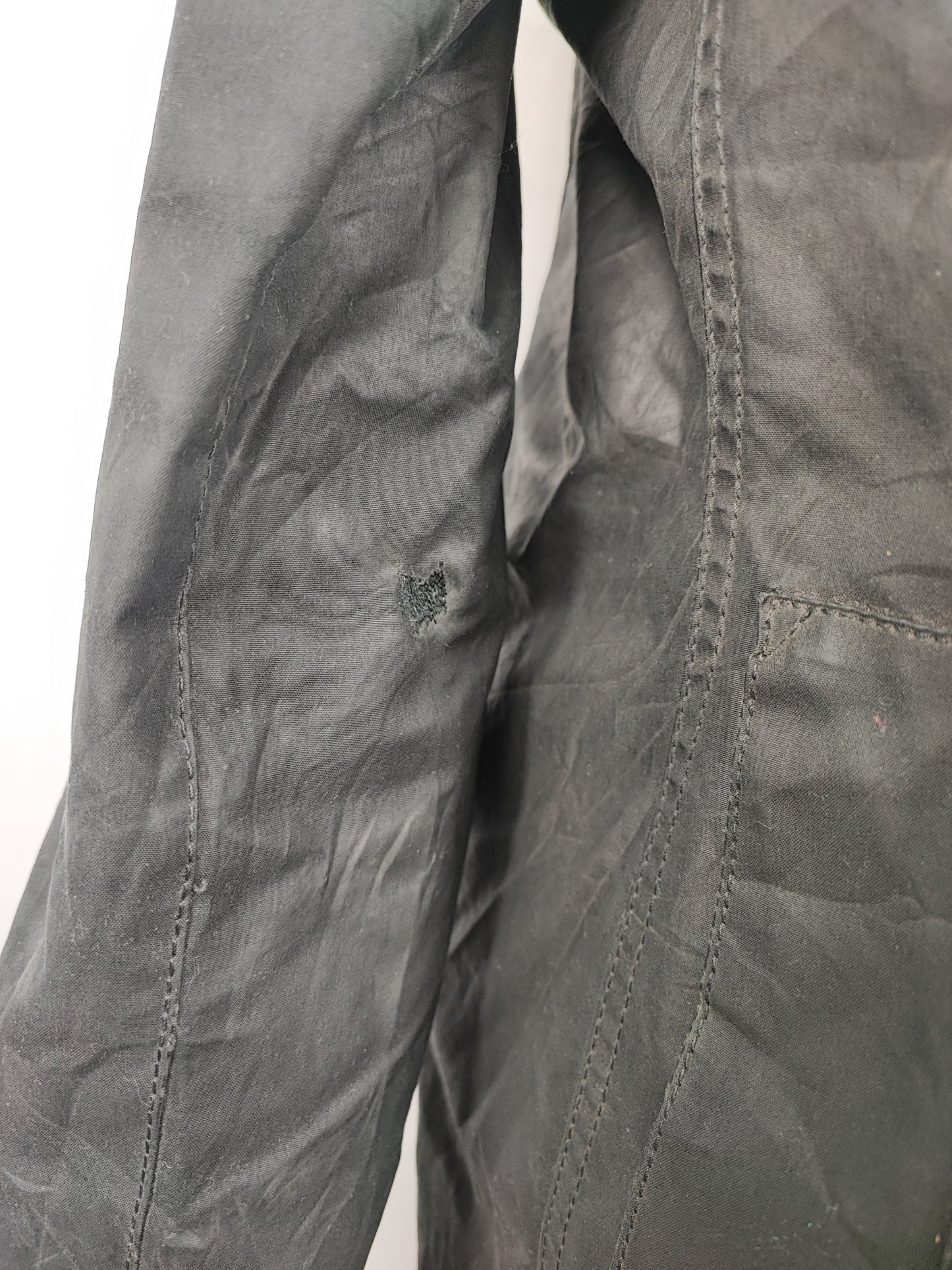 Giacca Barbour Belsay donna nero Uk12 tg. 42 ita Black Waxed Belsay Coat size UK12 size M