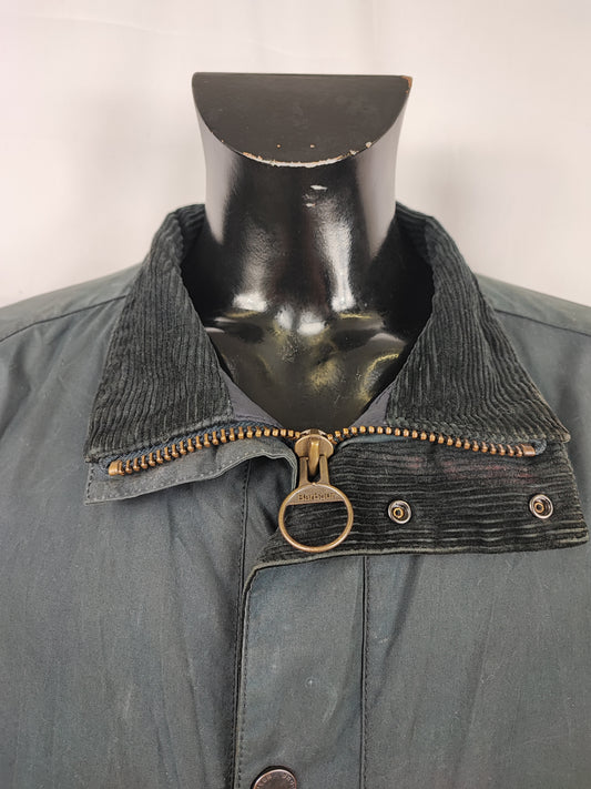 Giacca Barbour blu for Land Rover Taglia XL  Man Navy Jacket Barbour for Land Rover size XL