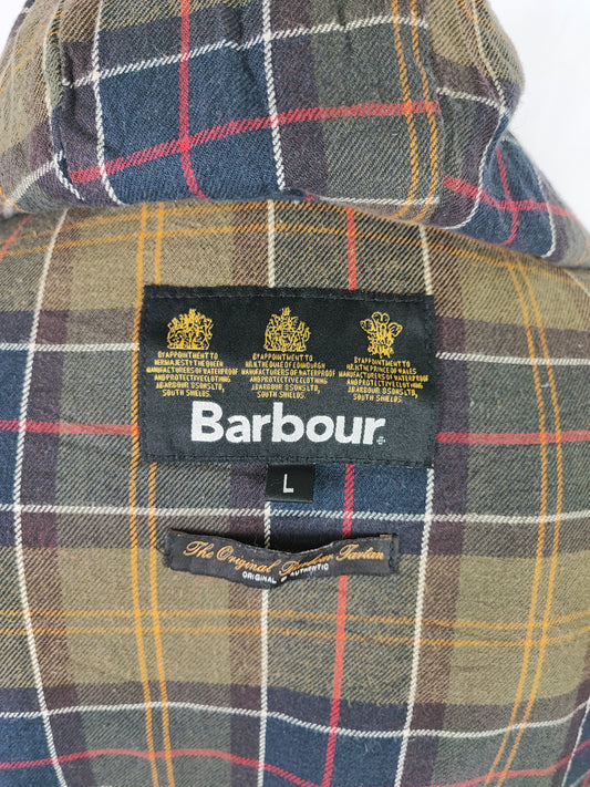 Giacca Barbour da uomo verde oliva Large - Man Galashields olive wax jacket size Large