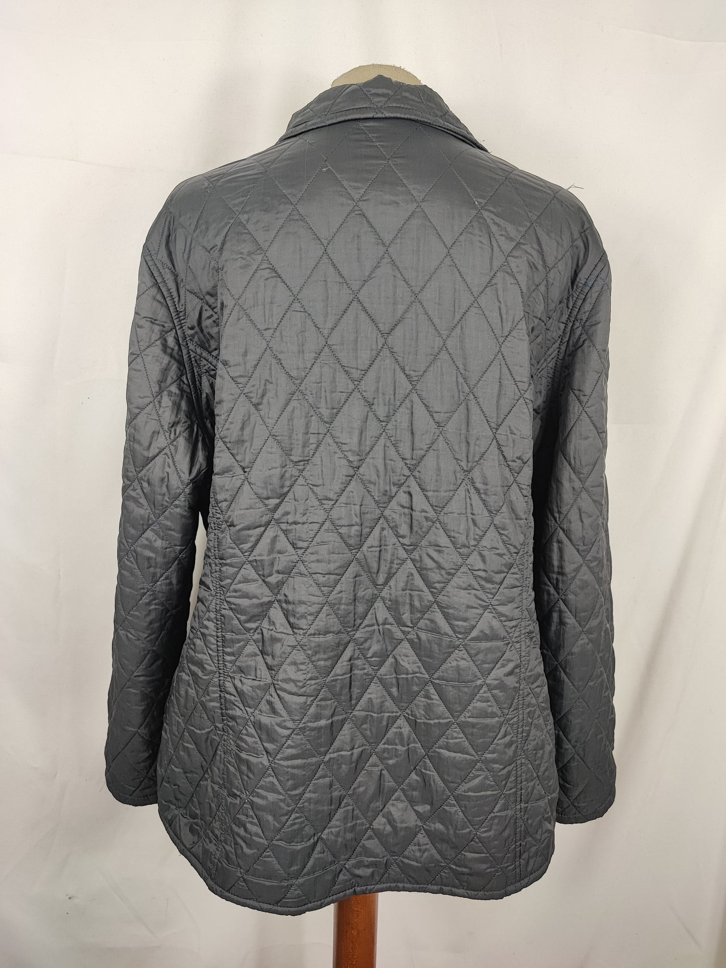 Giacca a vento Barbour Donna/ Unisex blu Uk16 tg.44/46 Quilted Navy jacket size M/L