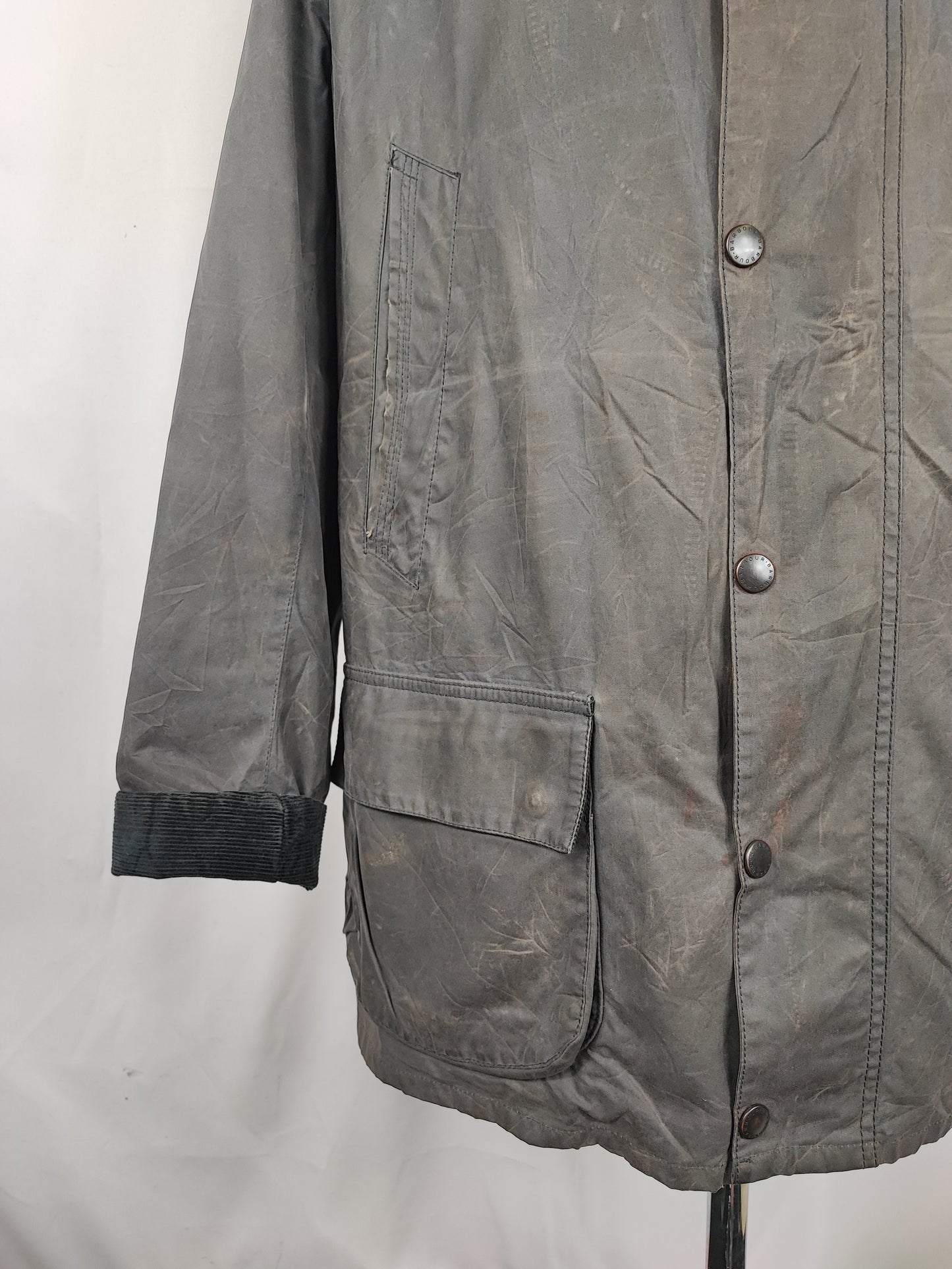 Giacca Barbour uomo cerato Bristol blu XLarge - Man Navy Bristol wax Jacket size XL