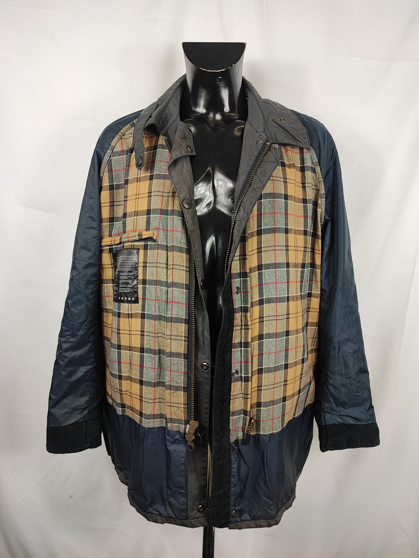 Giacca Barbour uomo cerato Bristol blu XLarge - Man Navy Bristol wax Jacket size XL