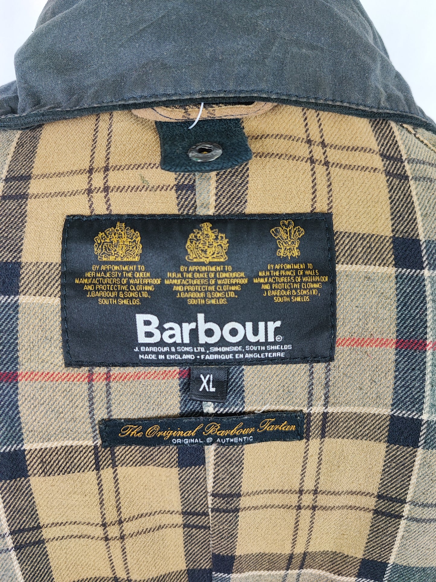 Giacca Barbour uomo cerato Bristol blu XLarge - Man Navy Bristol wax Jacket size XL