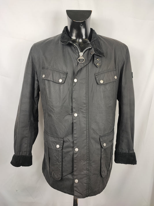 Giacca Barbour International Uomo Duke nero XLarge - Man black Duke wax Jacket Size XL