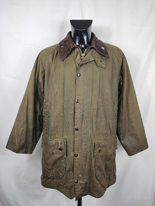 Giacca Barbour Vintage Gamefair Verde C42/107 cm Green Wax Gamefair Jacket c42 Size Large