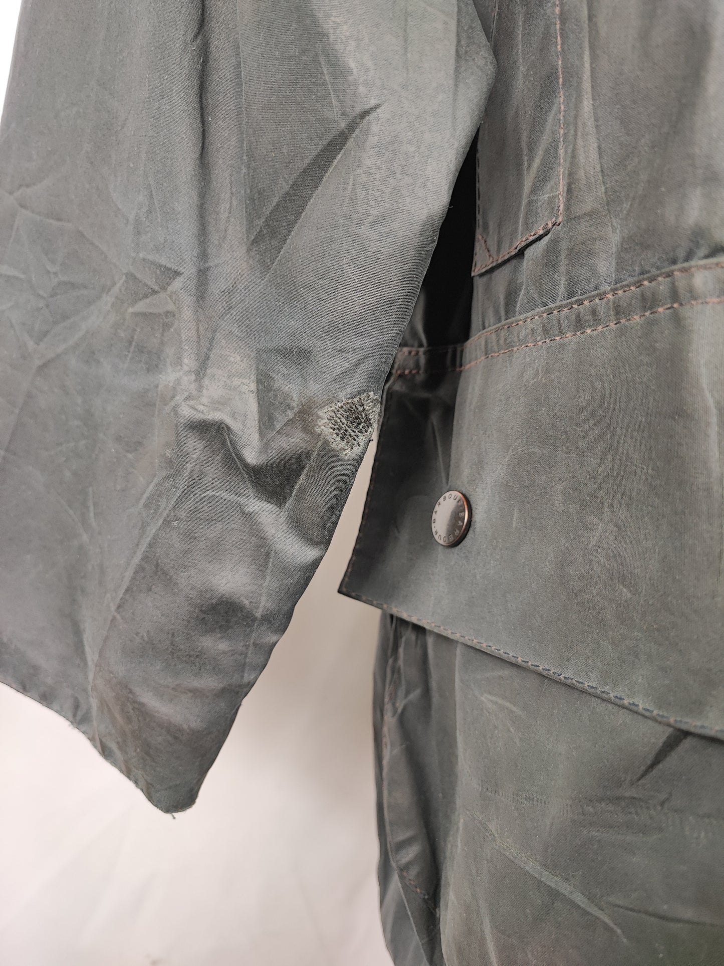 Barbour Giacca Beaufort recente blu C46/117cm - Navy Beaufort Waxed jacket XLarge