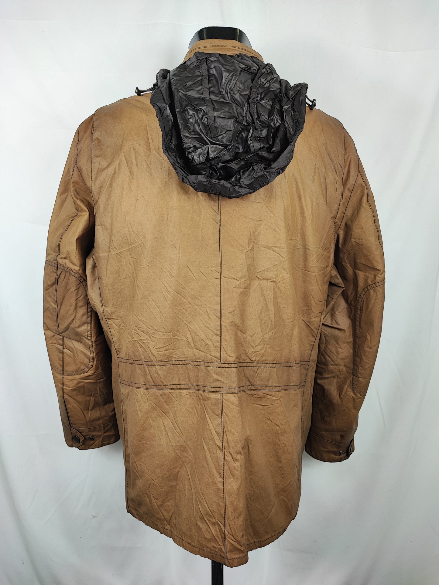 Barbour Giacca Uomo SMU Corbridge Beige XXL Man Sandstone Waxed Corbridge Jacket 2xl