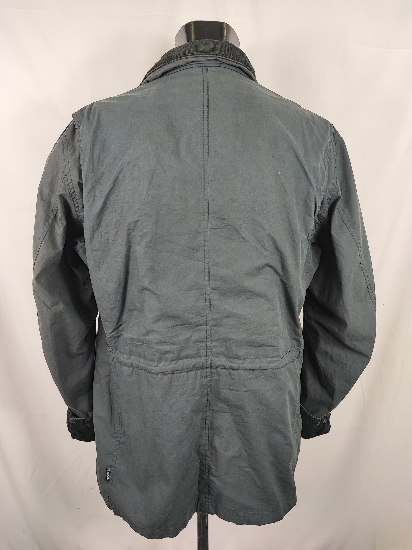 Giacca Uomo Barbour Cerata Blu Uomo XXLarge Navy Man Light Sapper Jacket Size 2xL
