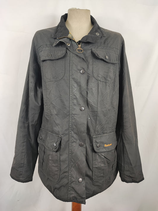 Giacca Barbour corta unisex nero Kate liberty jacket Tg.48 - Black Unisex Wax Kate jacket size uk18