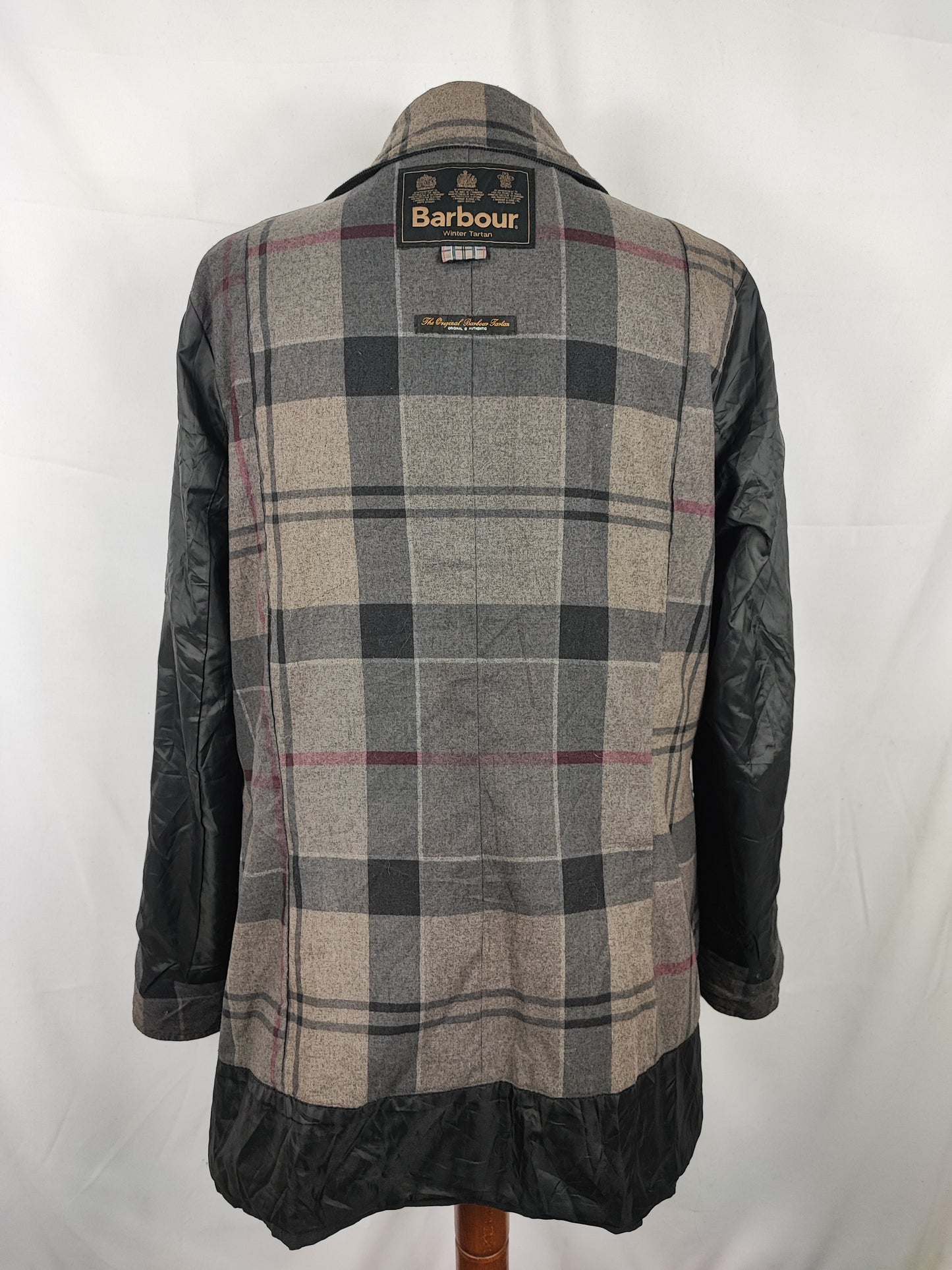 Giacca Barbour Vintage Straiton Nero Uk18 tg.46 ita - Black Straiton Jacket size Uk18