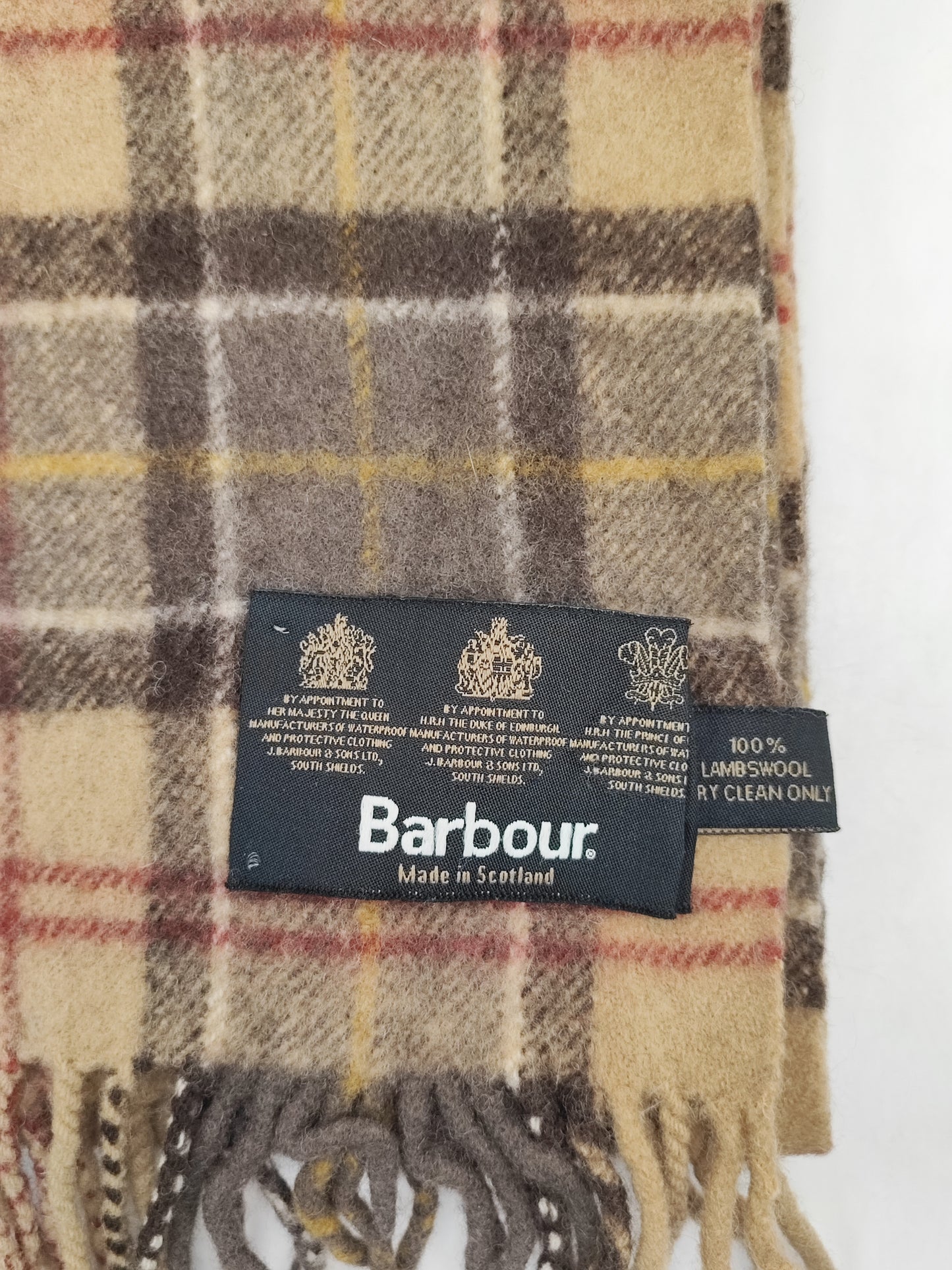 Sciarpa Barbour in lana