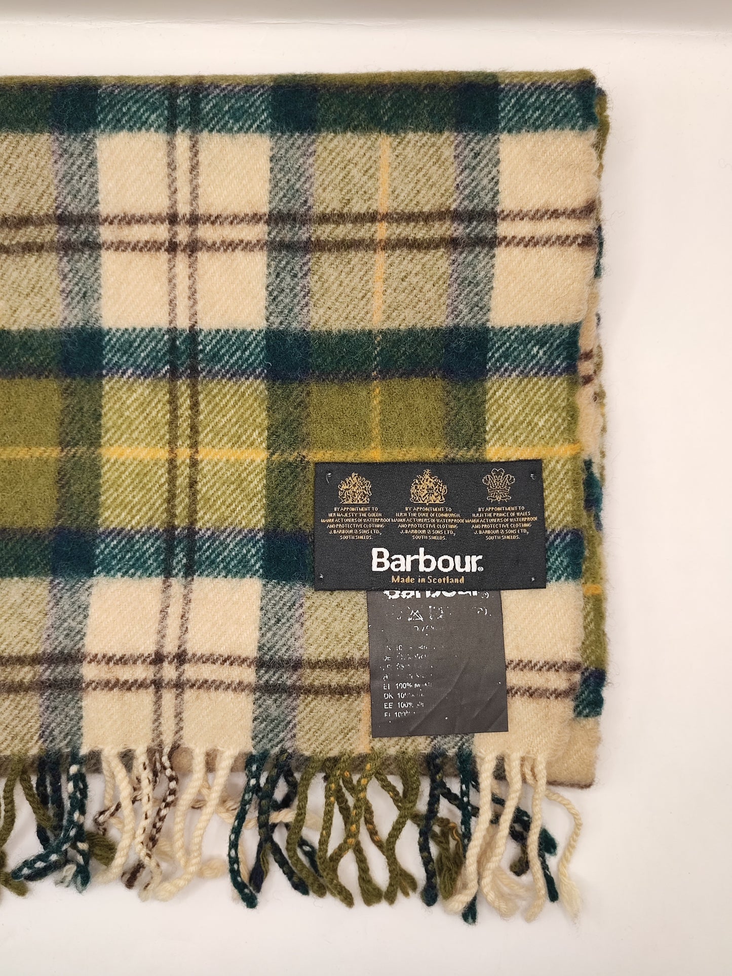 Sciarpa Barbour in lana