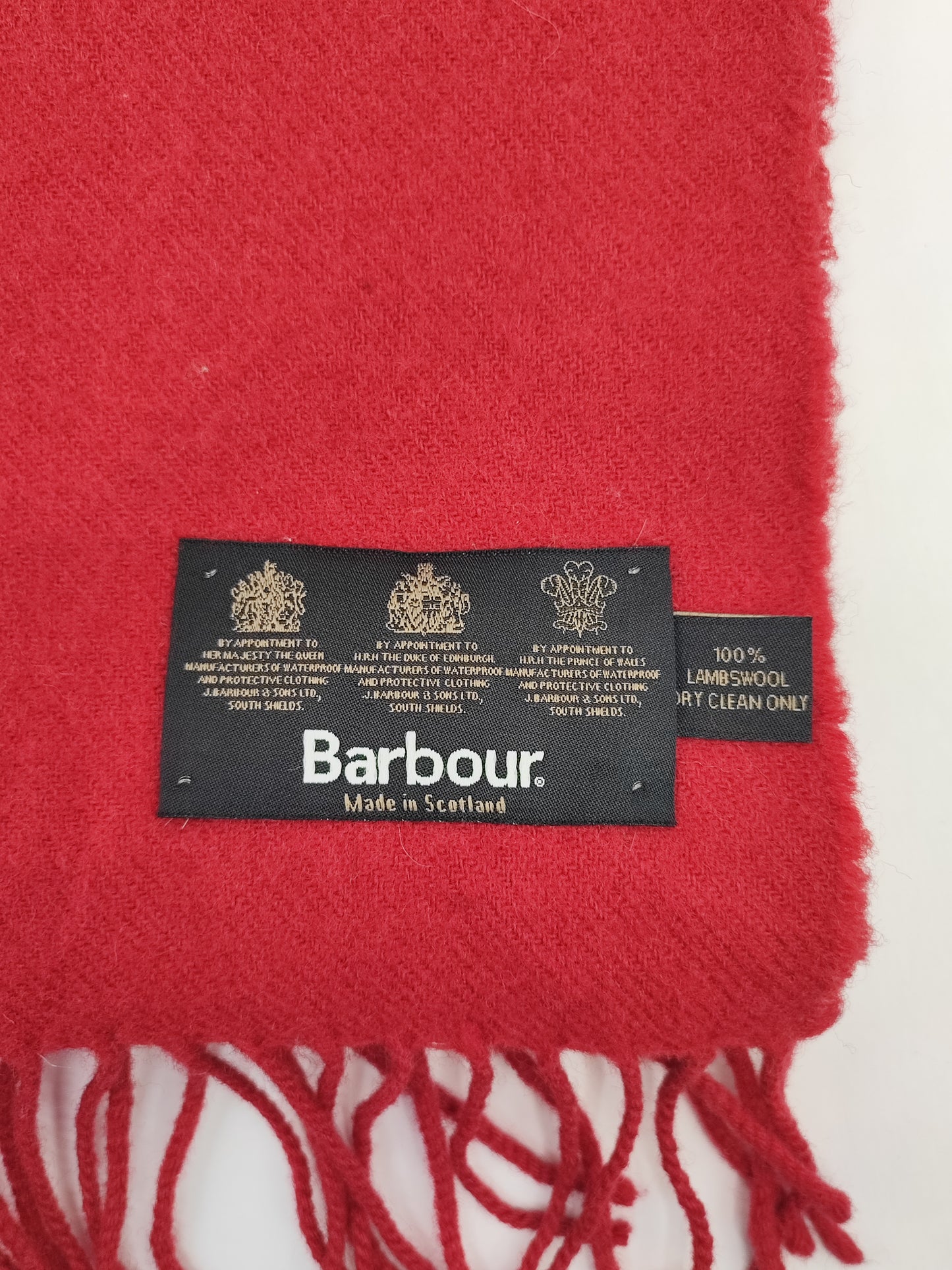 Sciarpa Barbour in lana