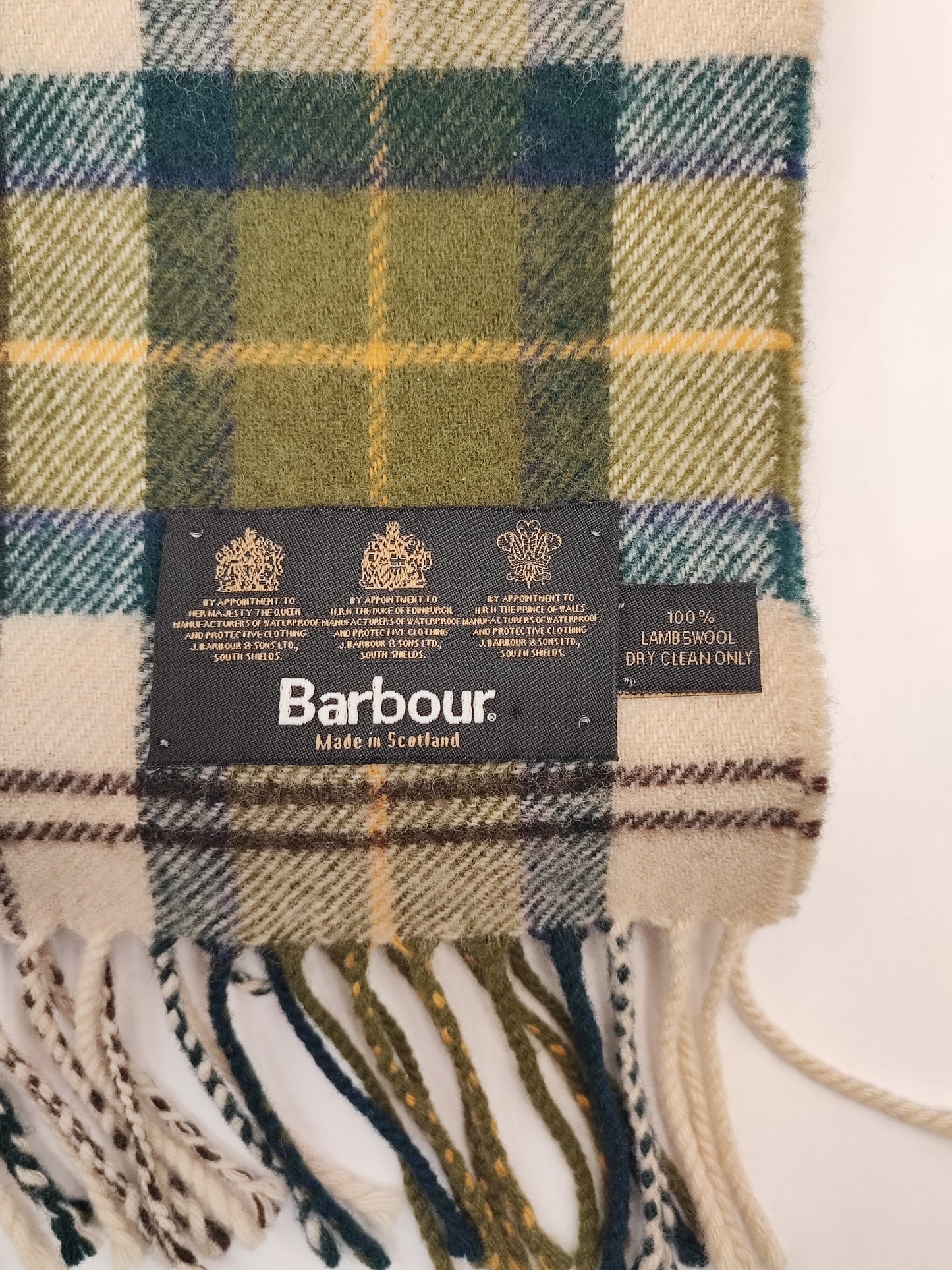 Sciarpa Barbour in lana