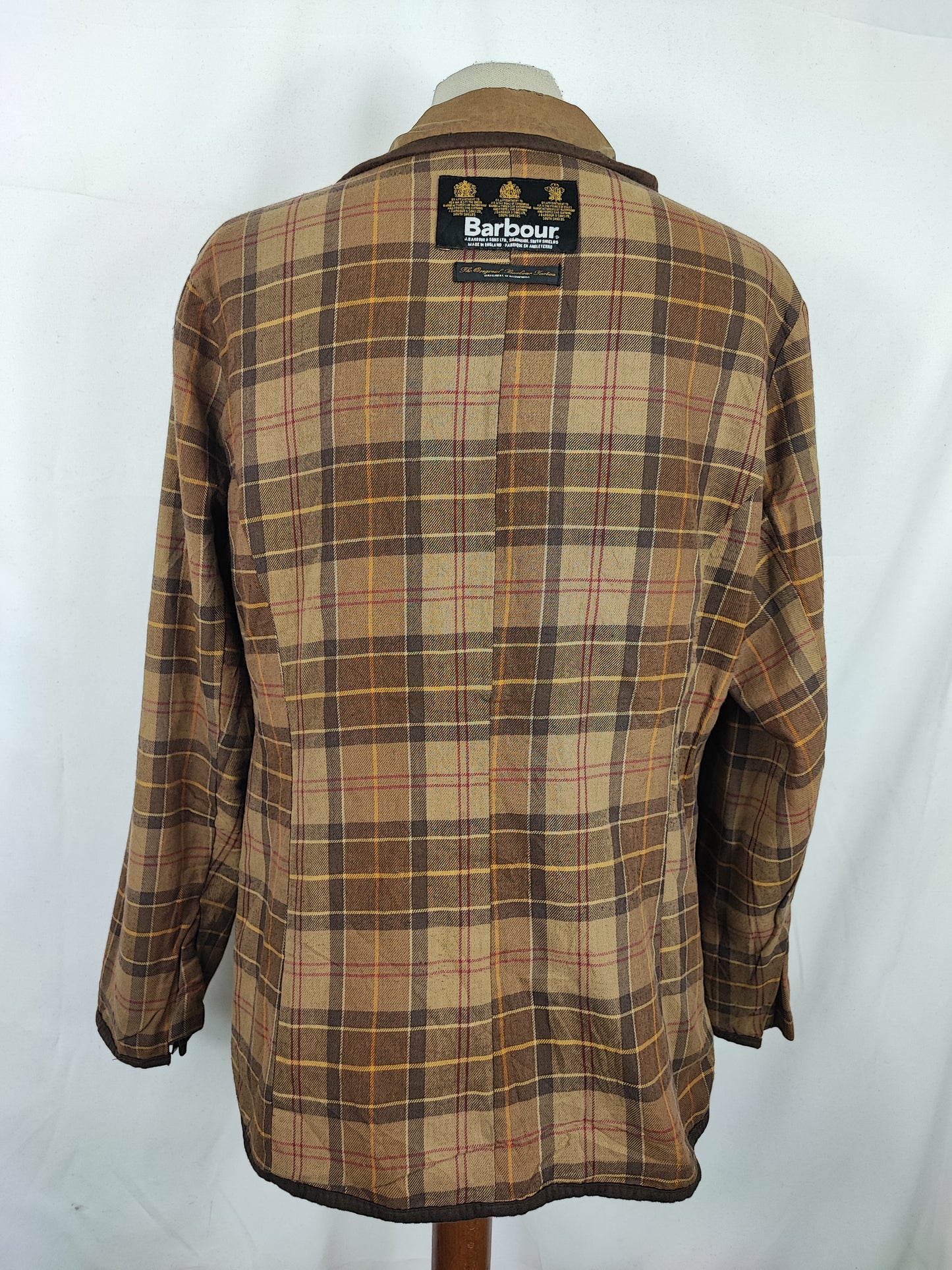Giacca Barbour unisex corta cerata beige tg.46 Utility short jacket Beige size UK 16