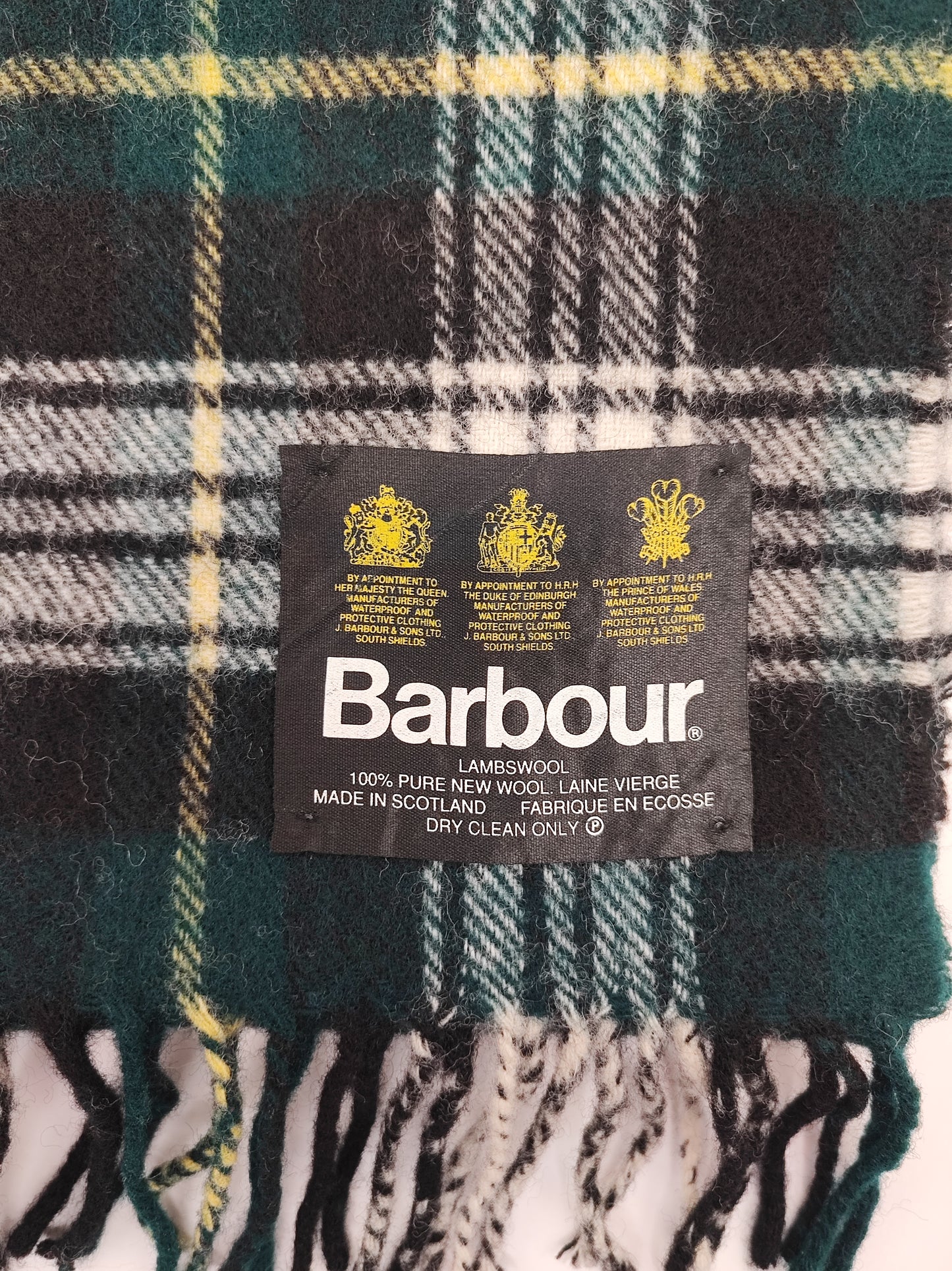 Sciarpa Barbour in lana