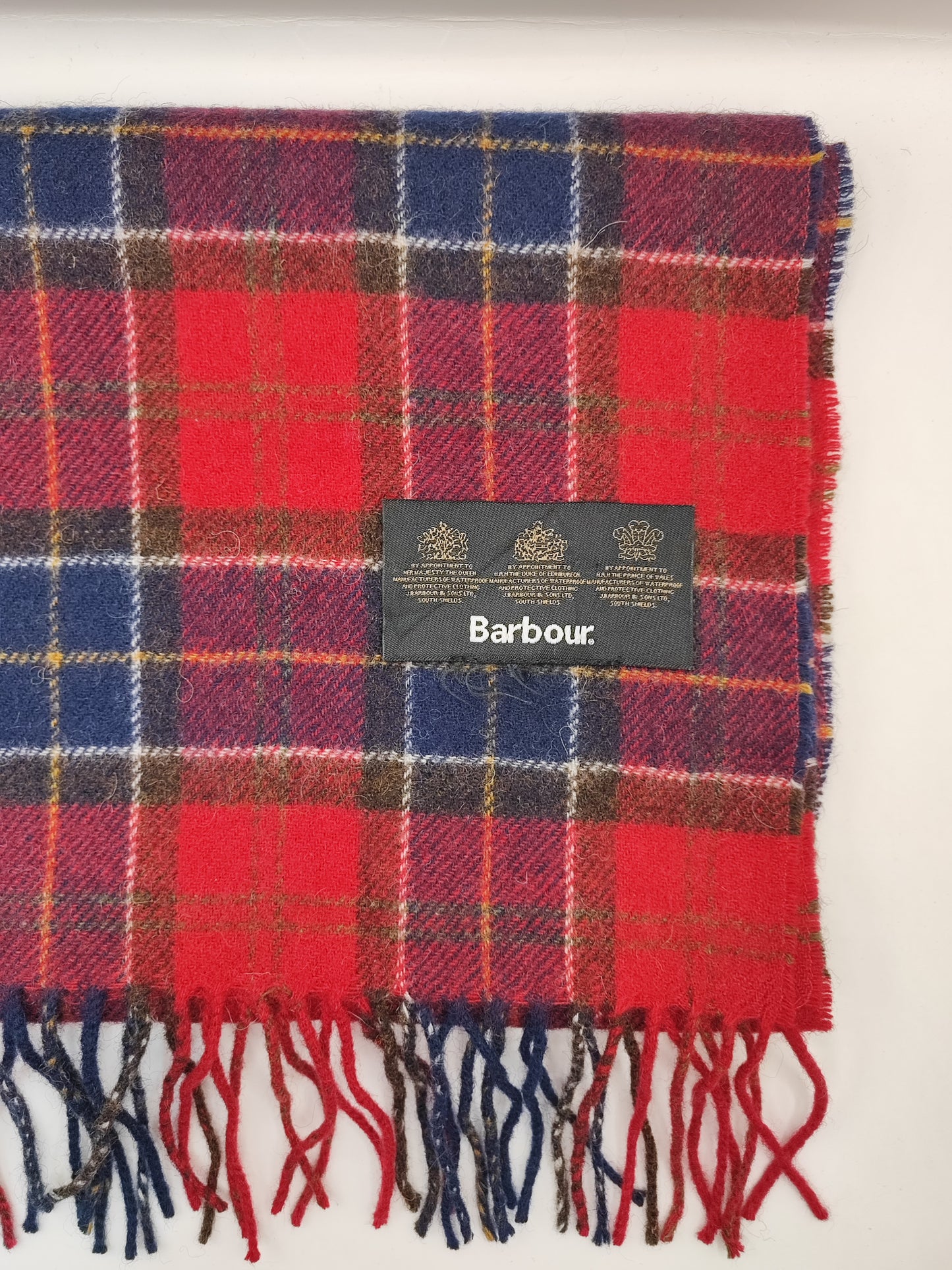 Sciarpa Barbour in lana