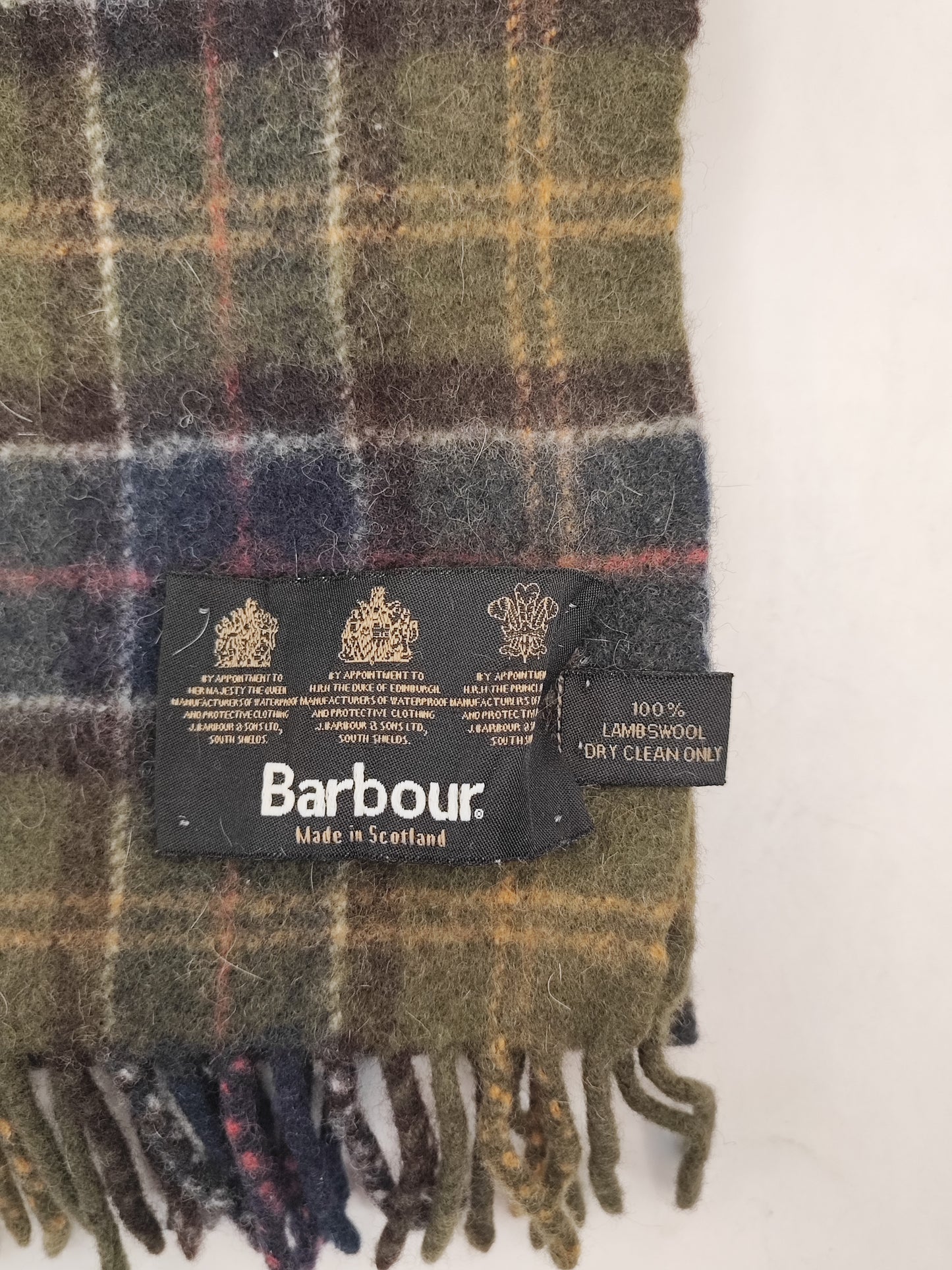Sciarpa Barbour in lana
