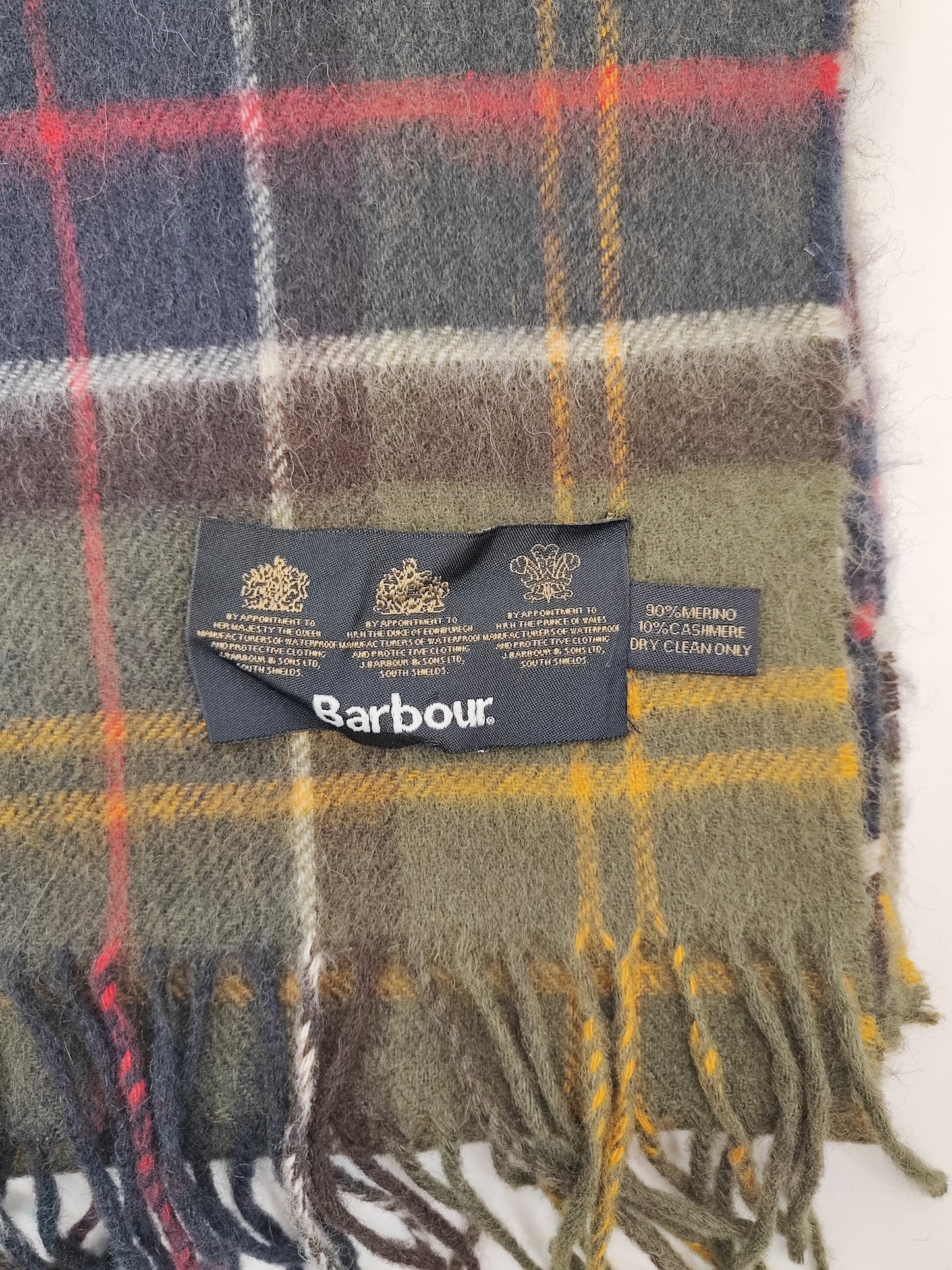 Sciarpa Barbour in lana