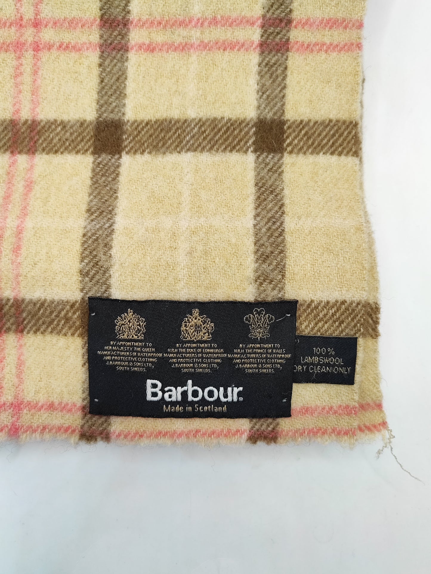 Sciarpa Barbour in lana