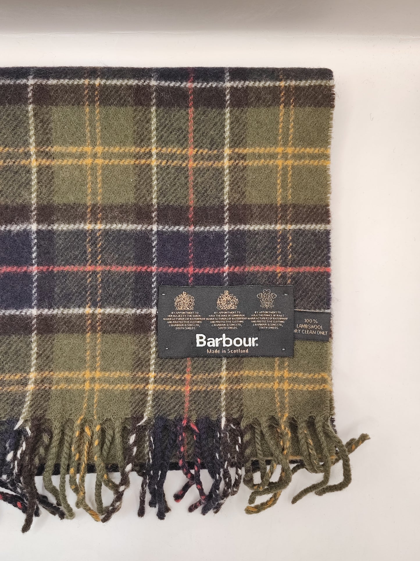 Sciarpa Barbour in lana