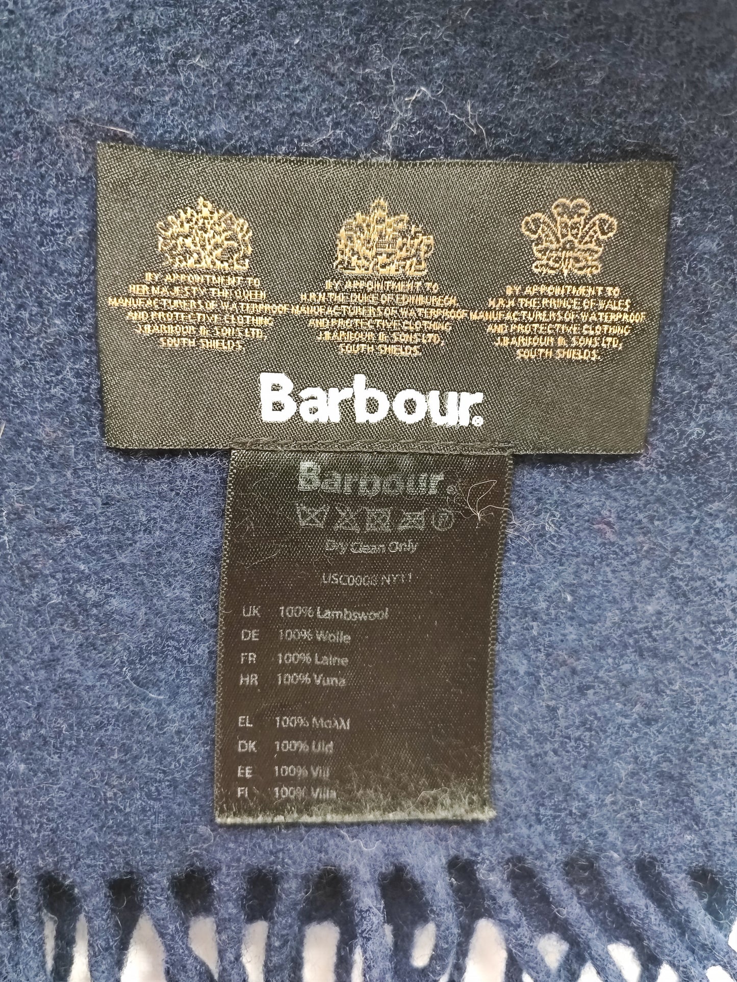 Sciarpa Barbour in lana