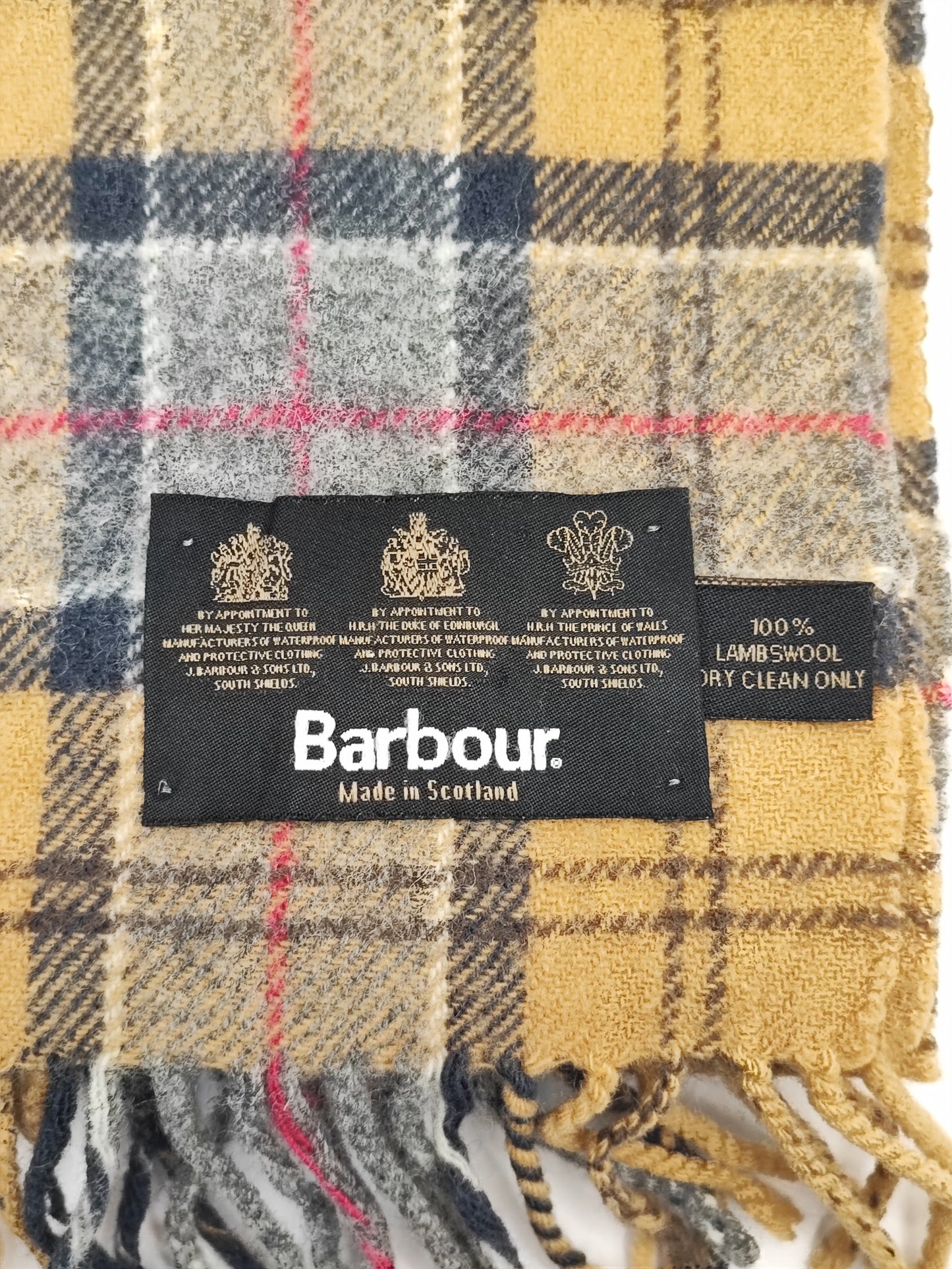 Sciarpa Barbour in lana