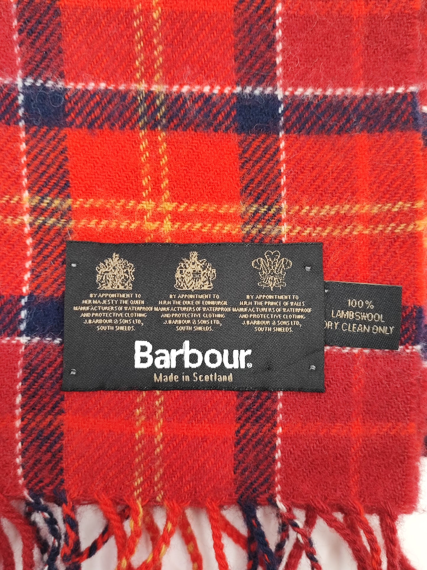 Sciarpa Barbour in lana
