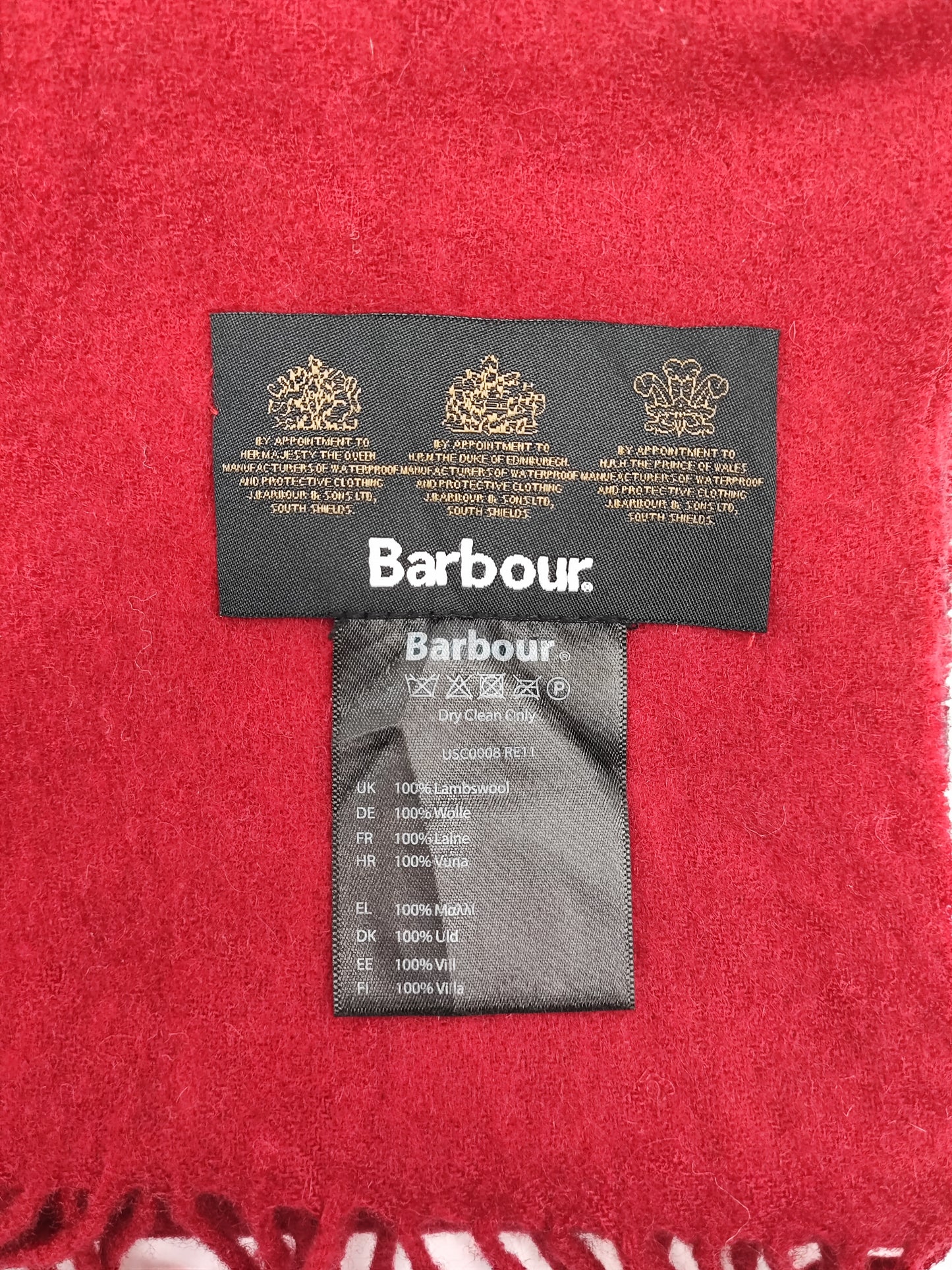 Sciarpa Barbour in lana